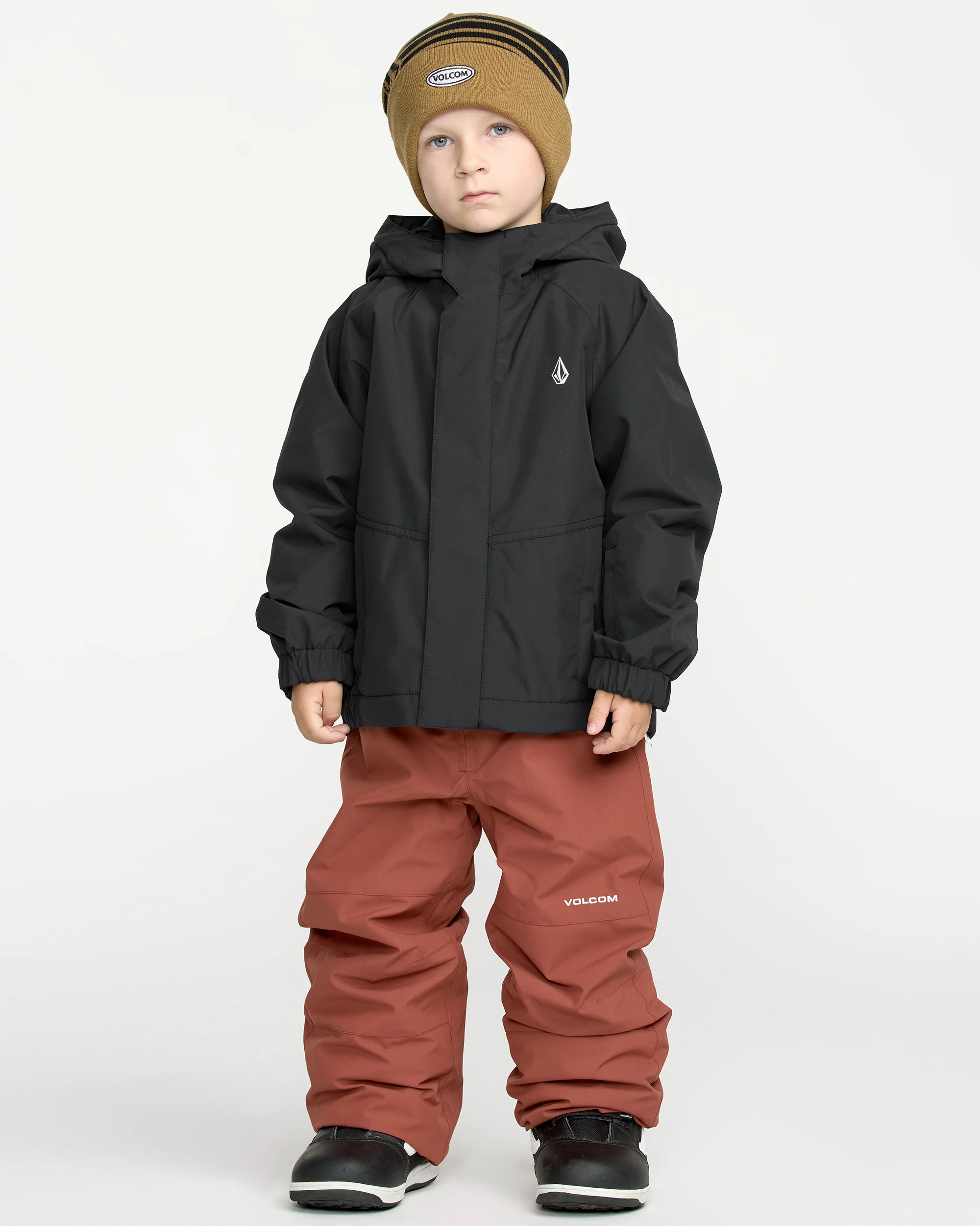 Little Flurry Insulated Bib Overall - Henna - Image 3