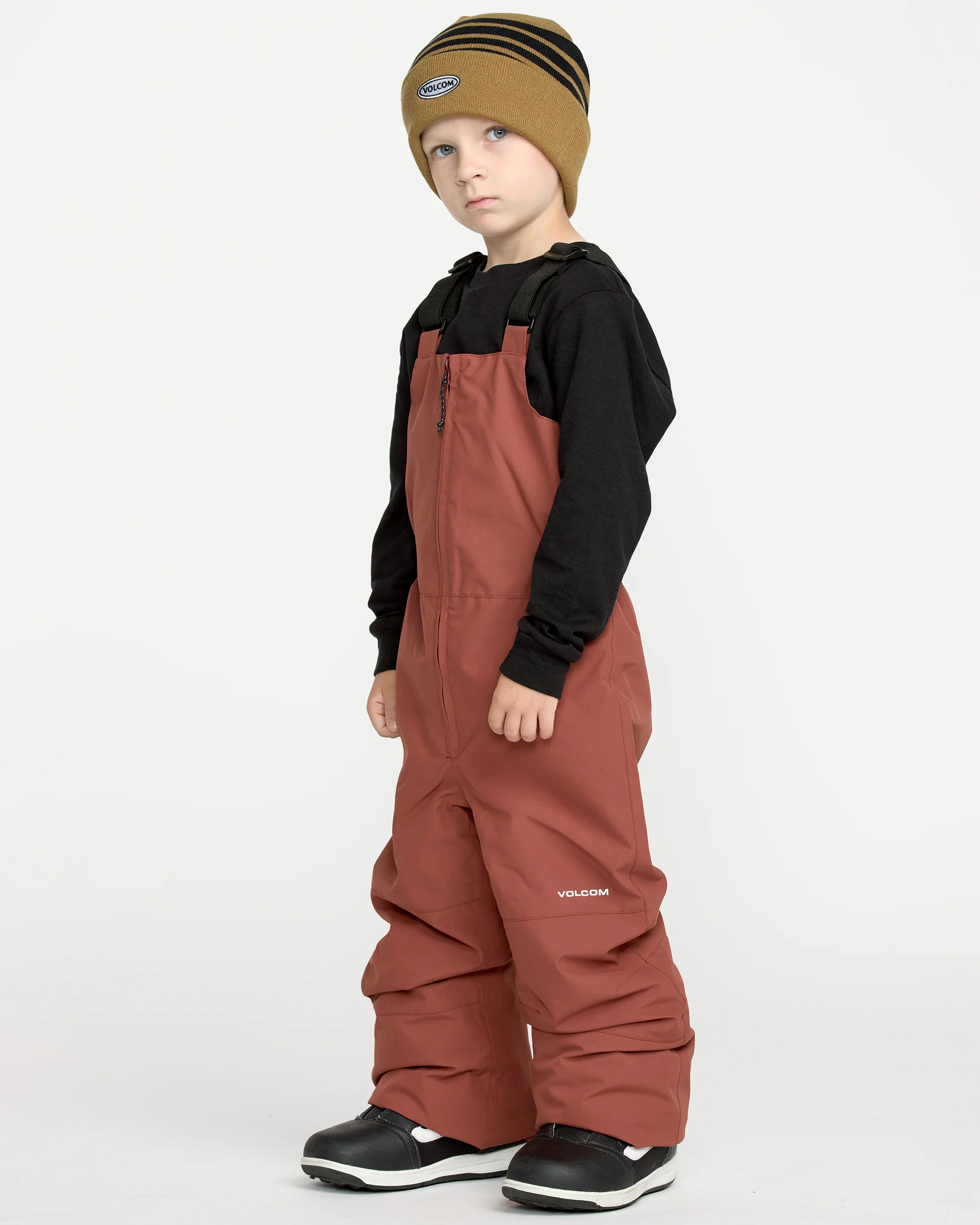 Little Flurry Insulated Bib Overall - Henna - Image 9