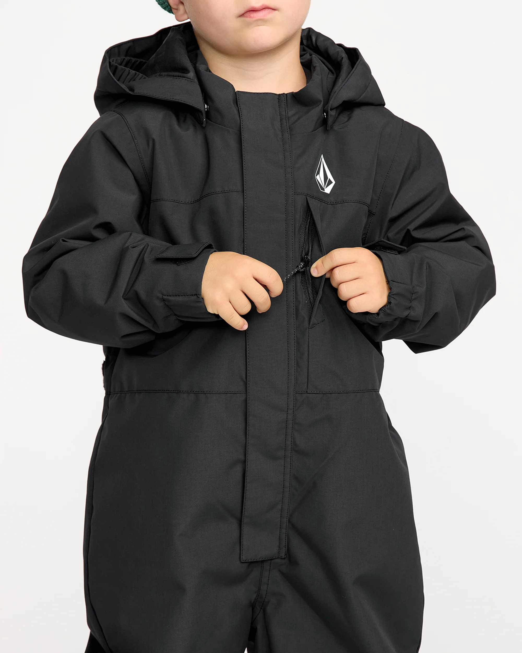 Little Flurry Snow Suit - Black - Image 3
