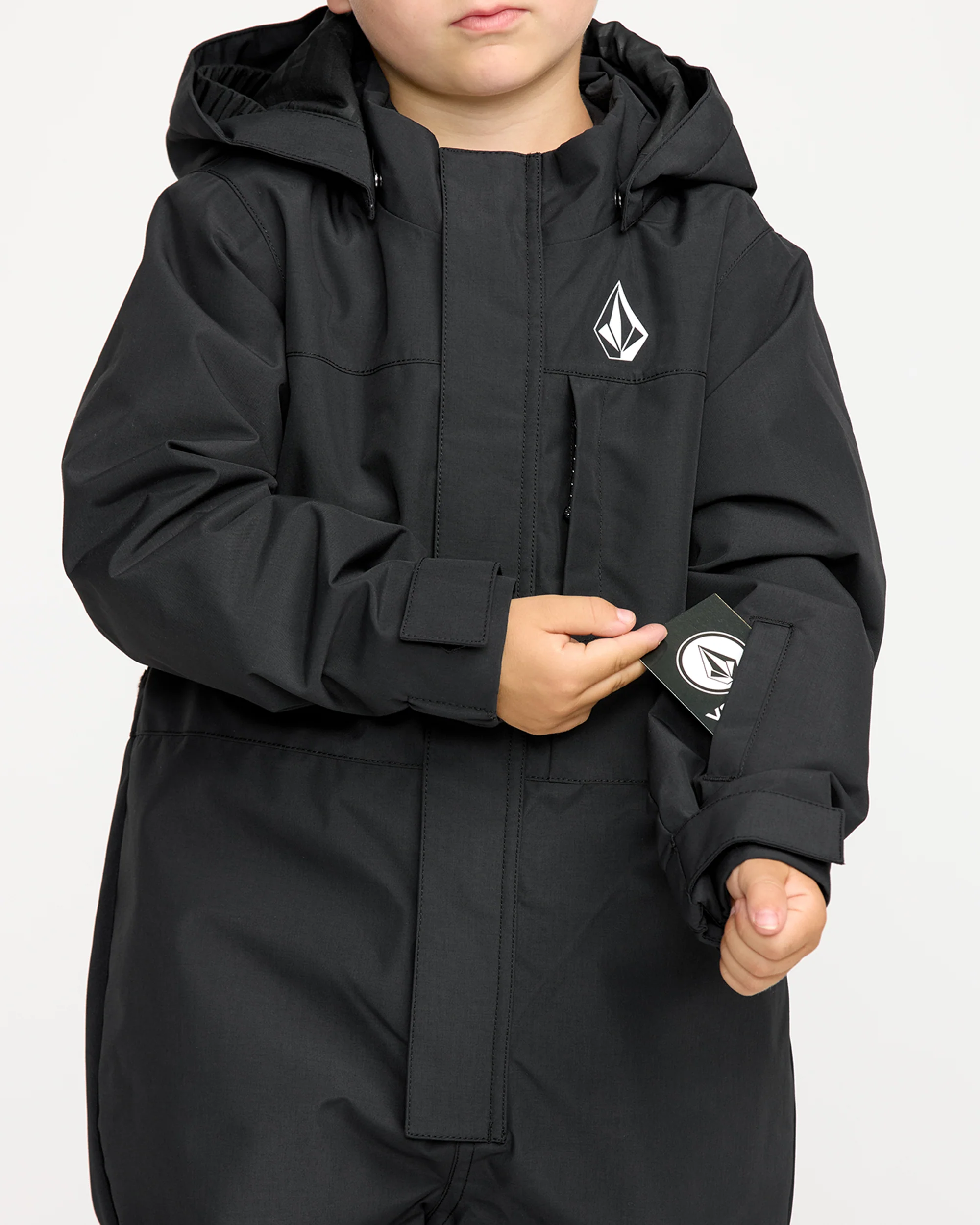 Little Flurry Snow Suit - Black - Image 4