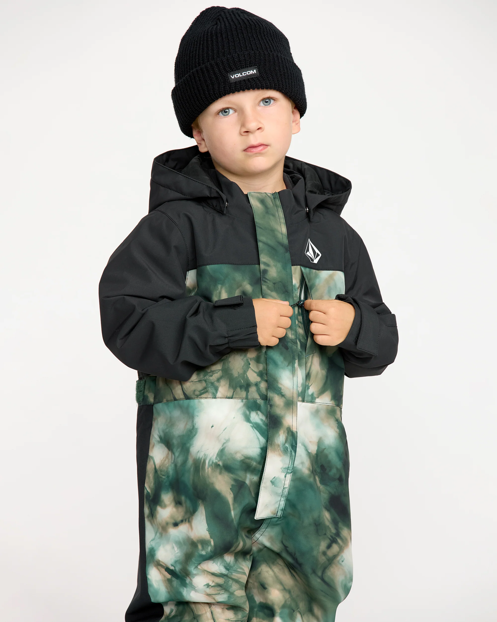 Little Flurry Snow Suit - Green - Image 3