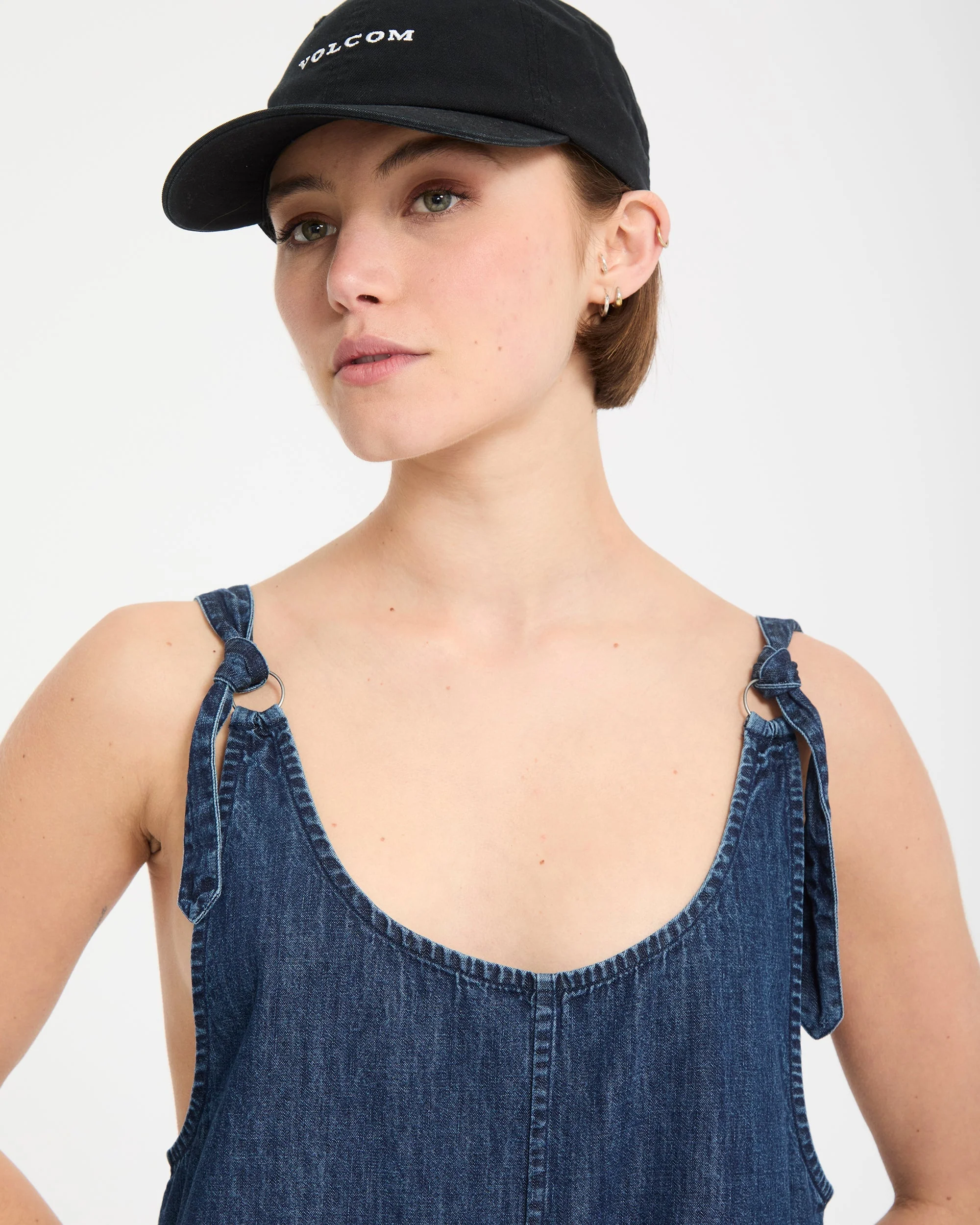 Lived In Short Romper - Deja Blue - Image 6