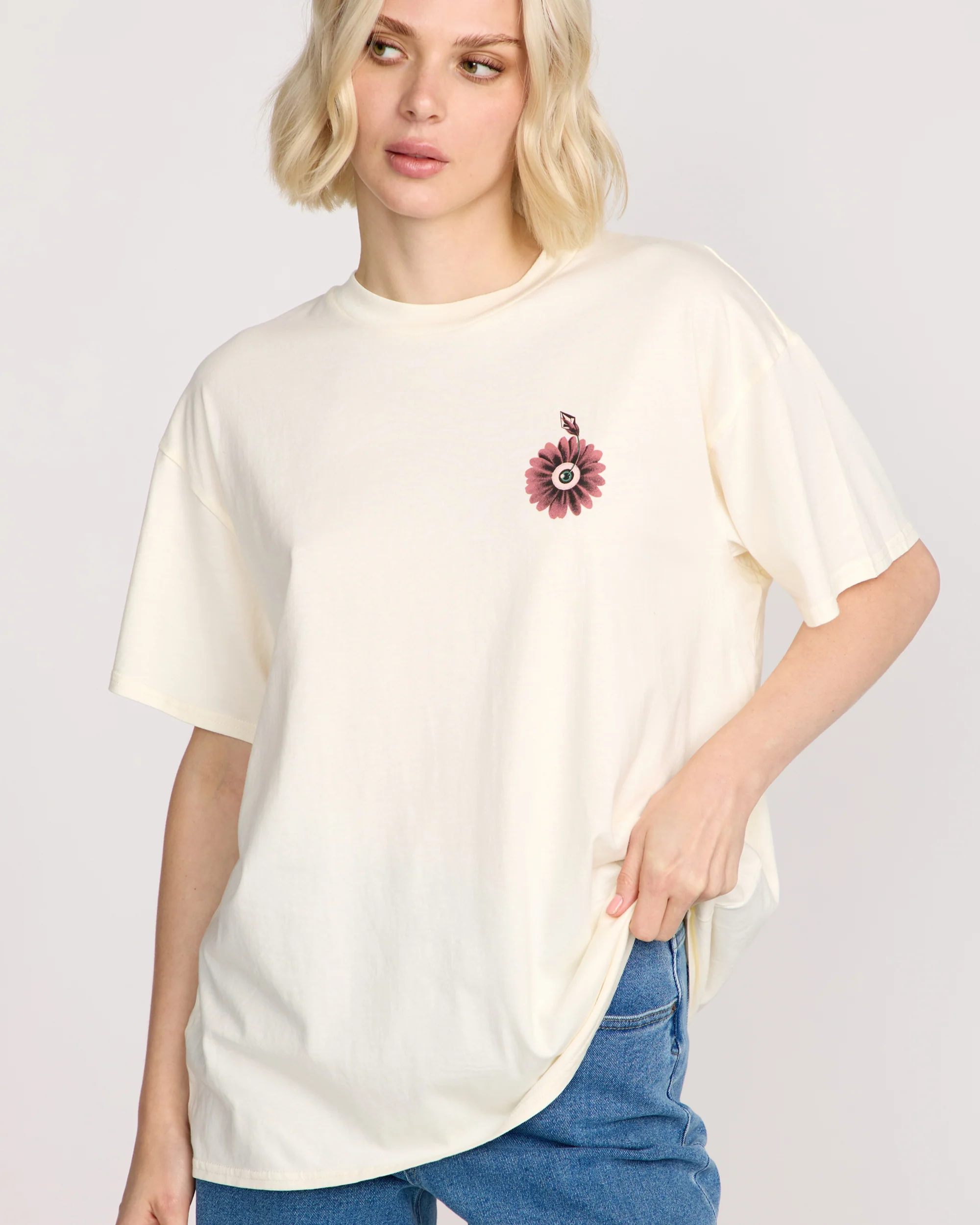 Lock It Up T-Shirt - Bone - Image 3