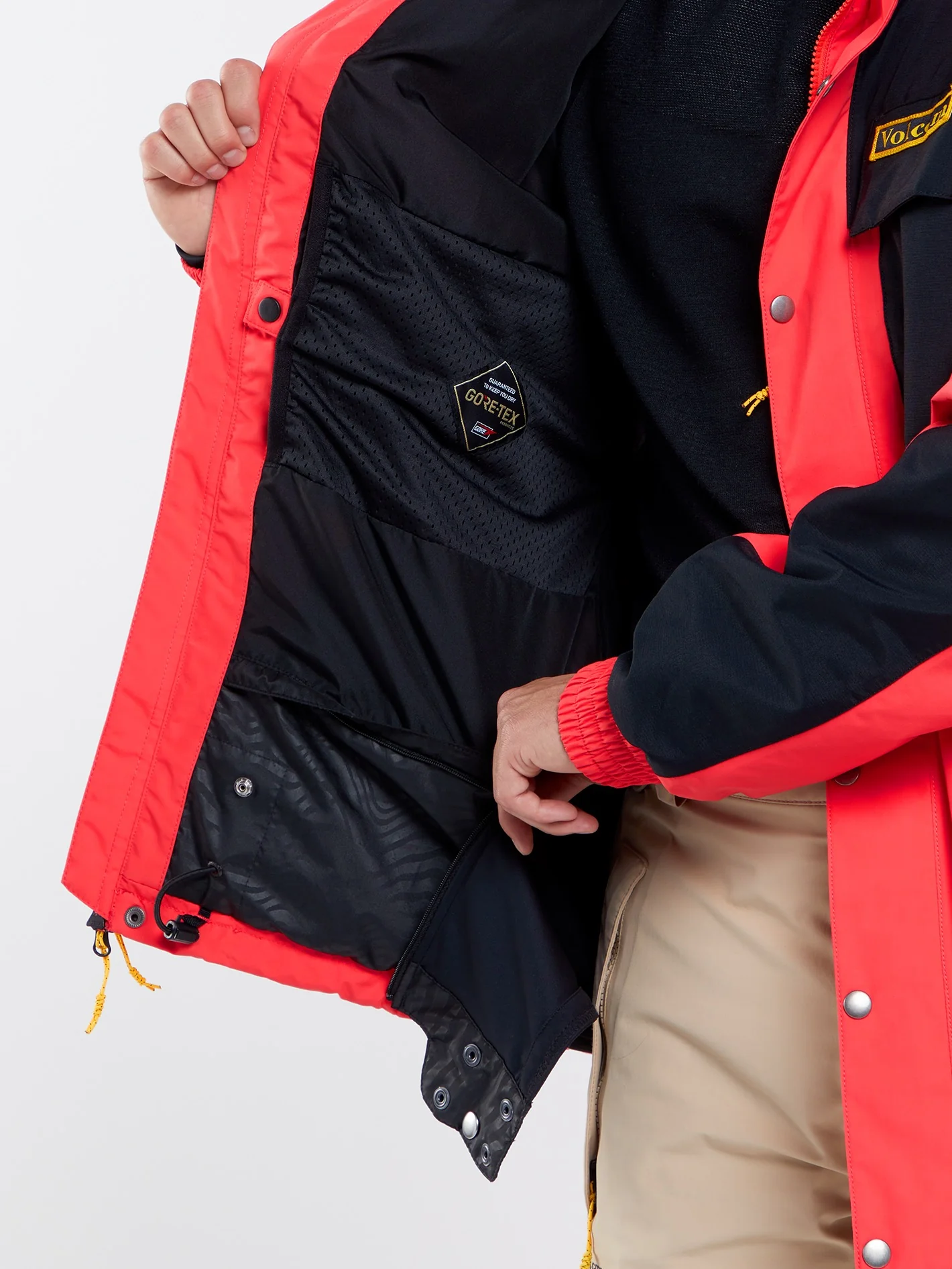 Longo Gore-Tex Jacket - ORANGE - Image 6