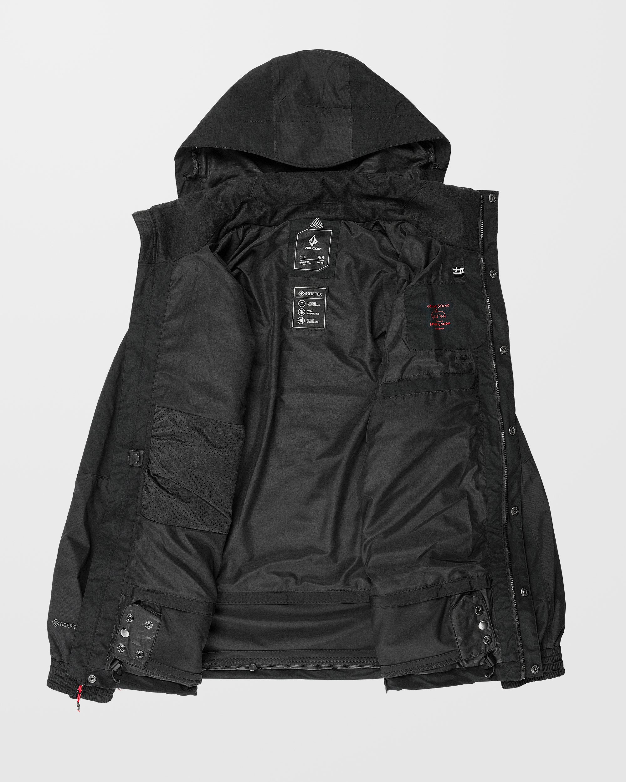 Longo Gore-Tex Jacket - Black - Image 3