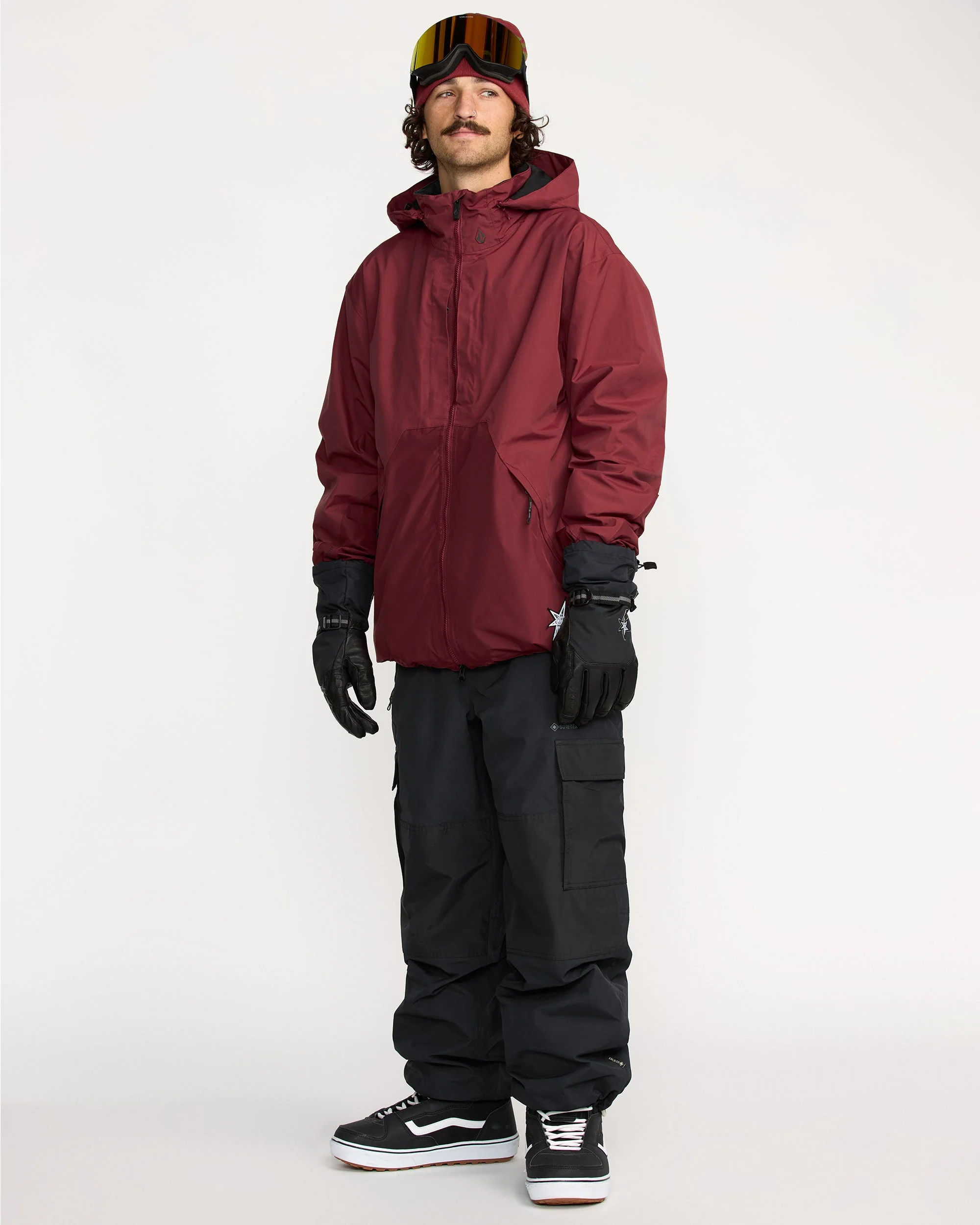 Longo Gore-Tex Jacket - Burnt Red - Image 4