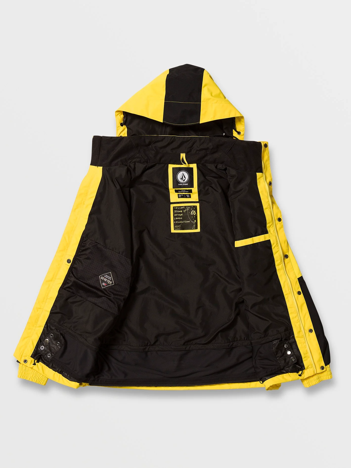 Longo Gore-Tex Jacket - BRIGHT YELLOW - Image 4
