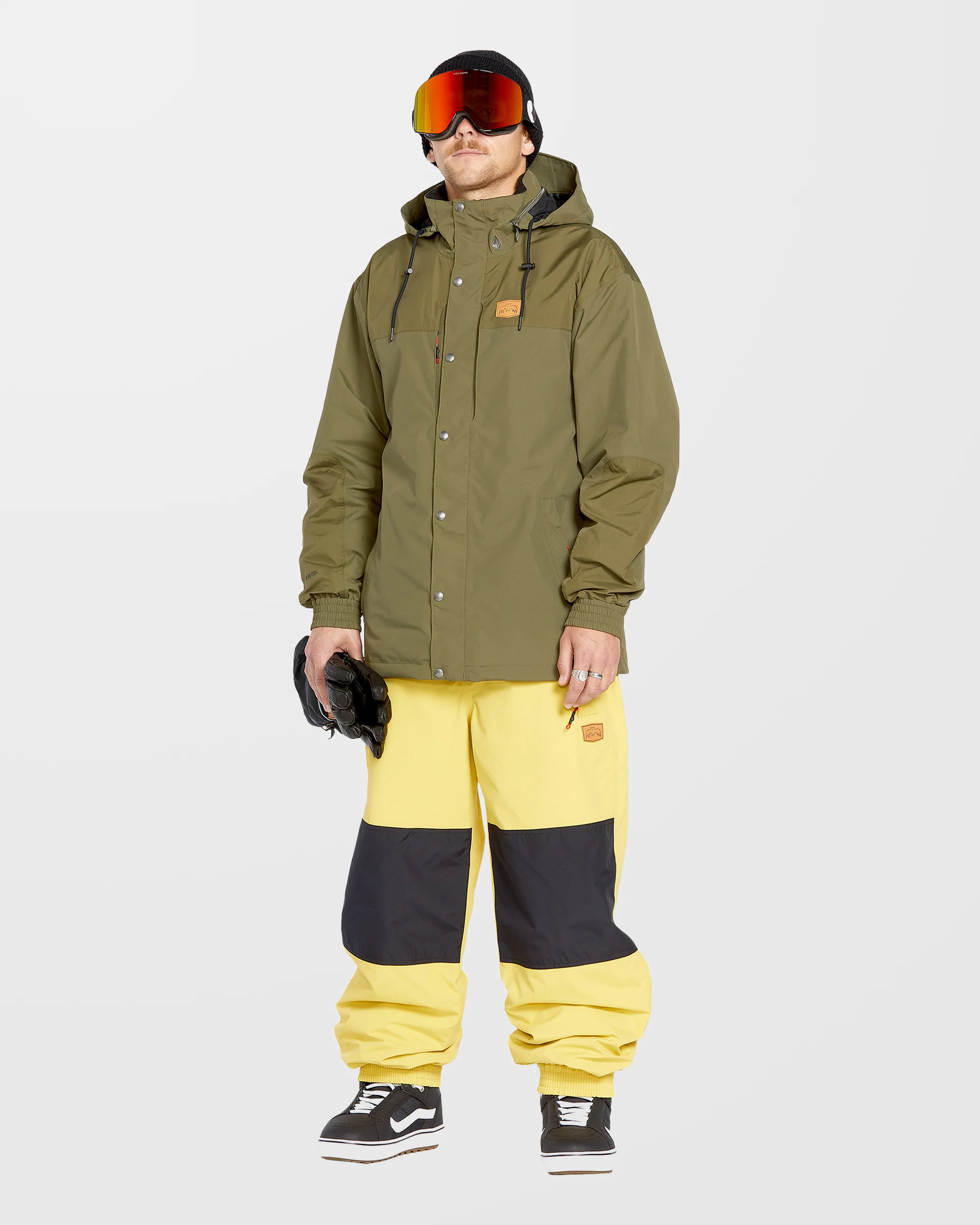 Longo Gore-Tex Trousers - Dark Yellow - Image 3