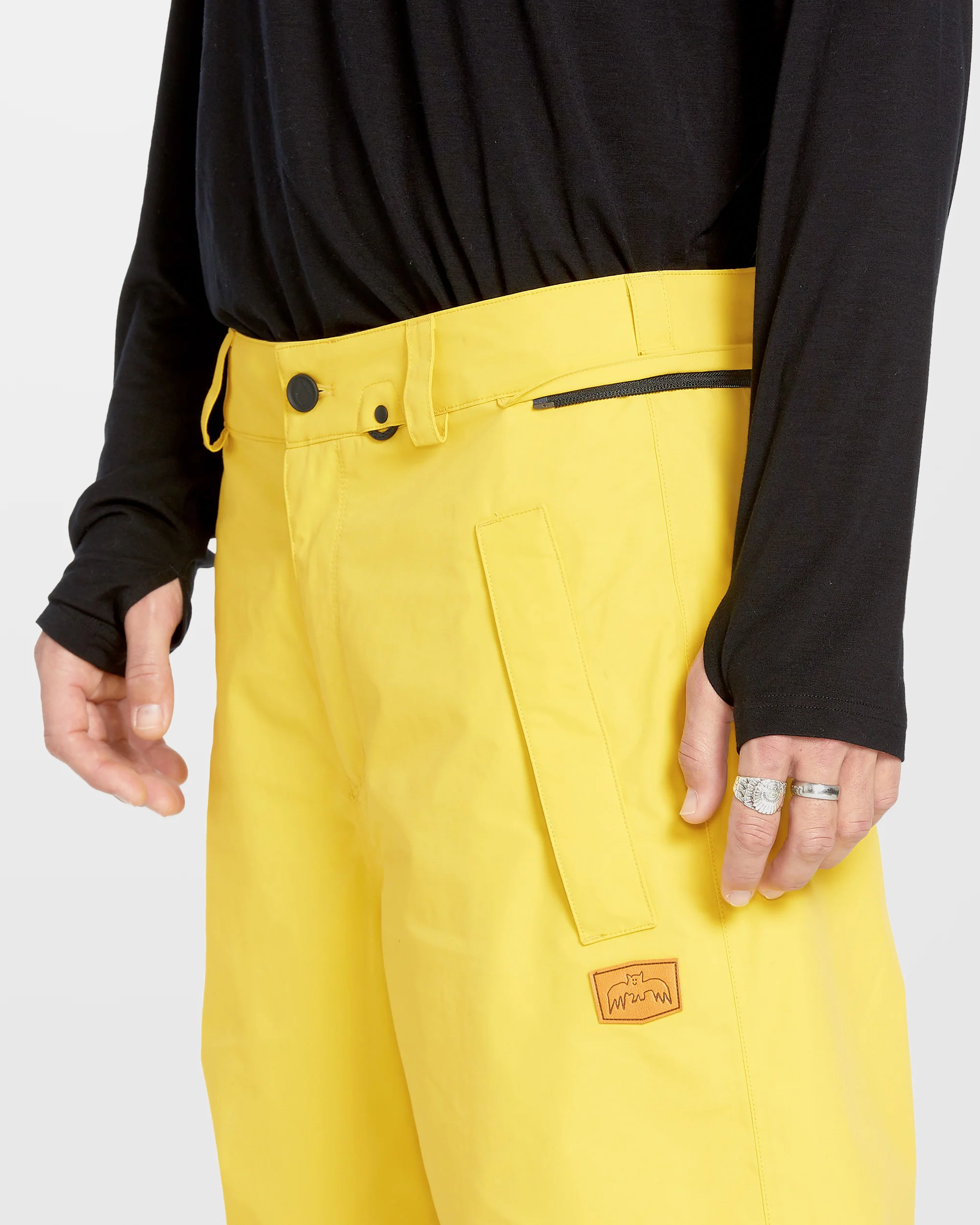 Longo Gore-Tex Trousers - Dark Yellow - Image 7