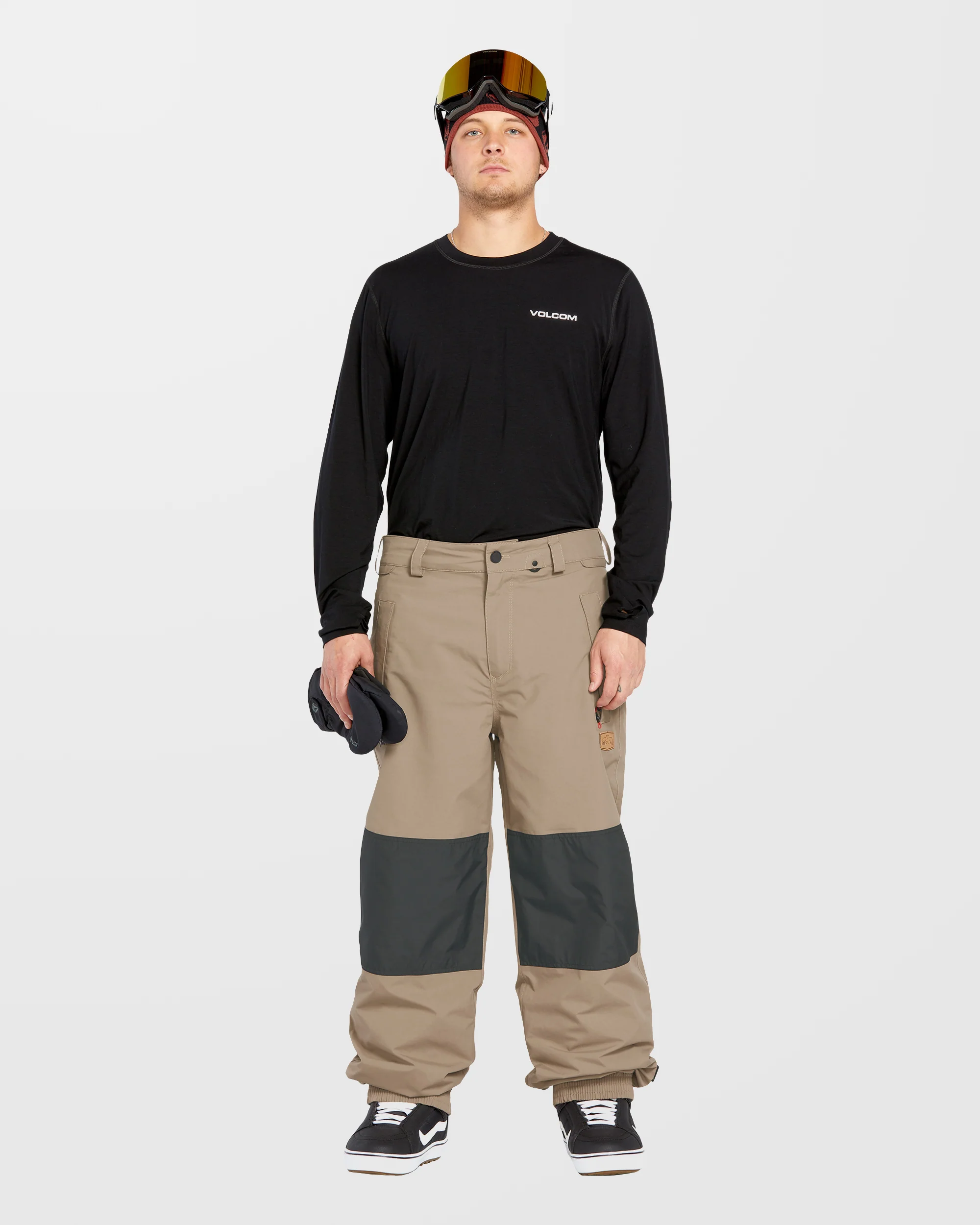 Longo Gore-Tex Trousers - Chestnut Brown - Image 3