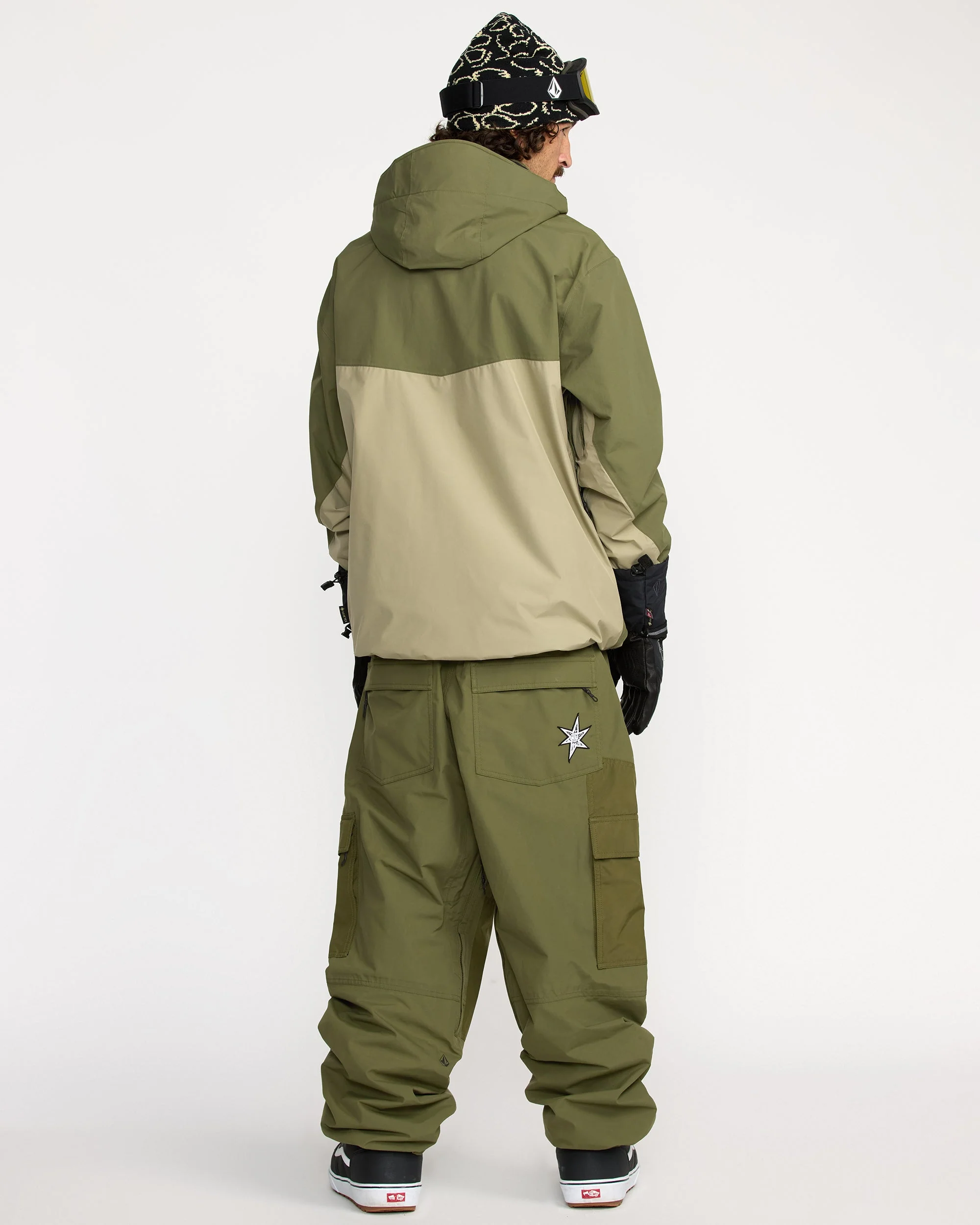 Longo Gore-Tex Trousers - Dark Olive - Image 5