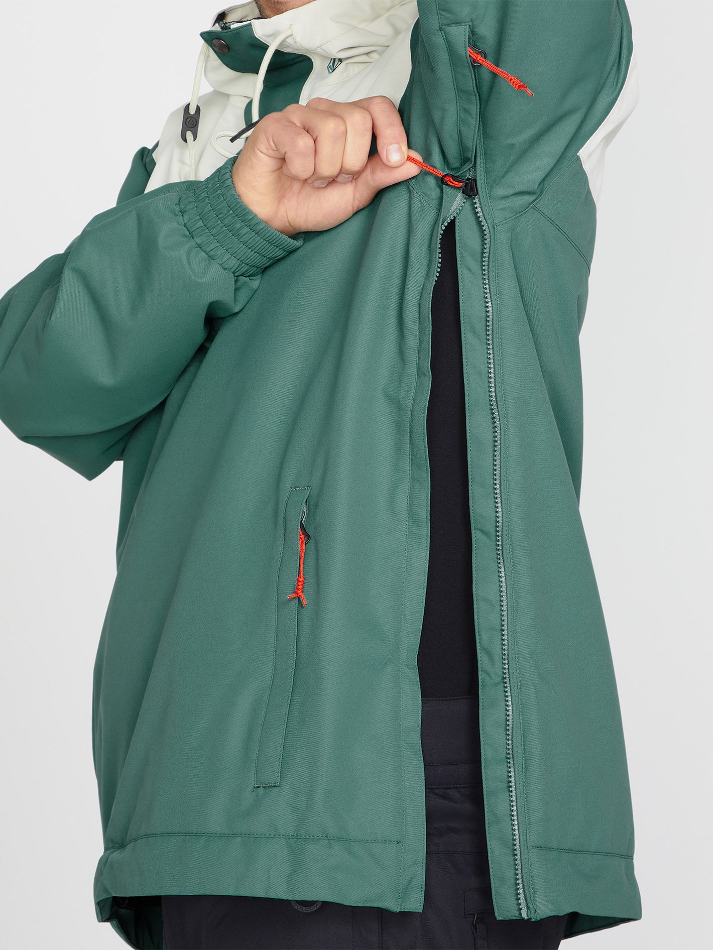 Longo Pullover Jacket - Sage - Image 6