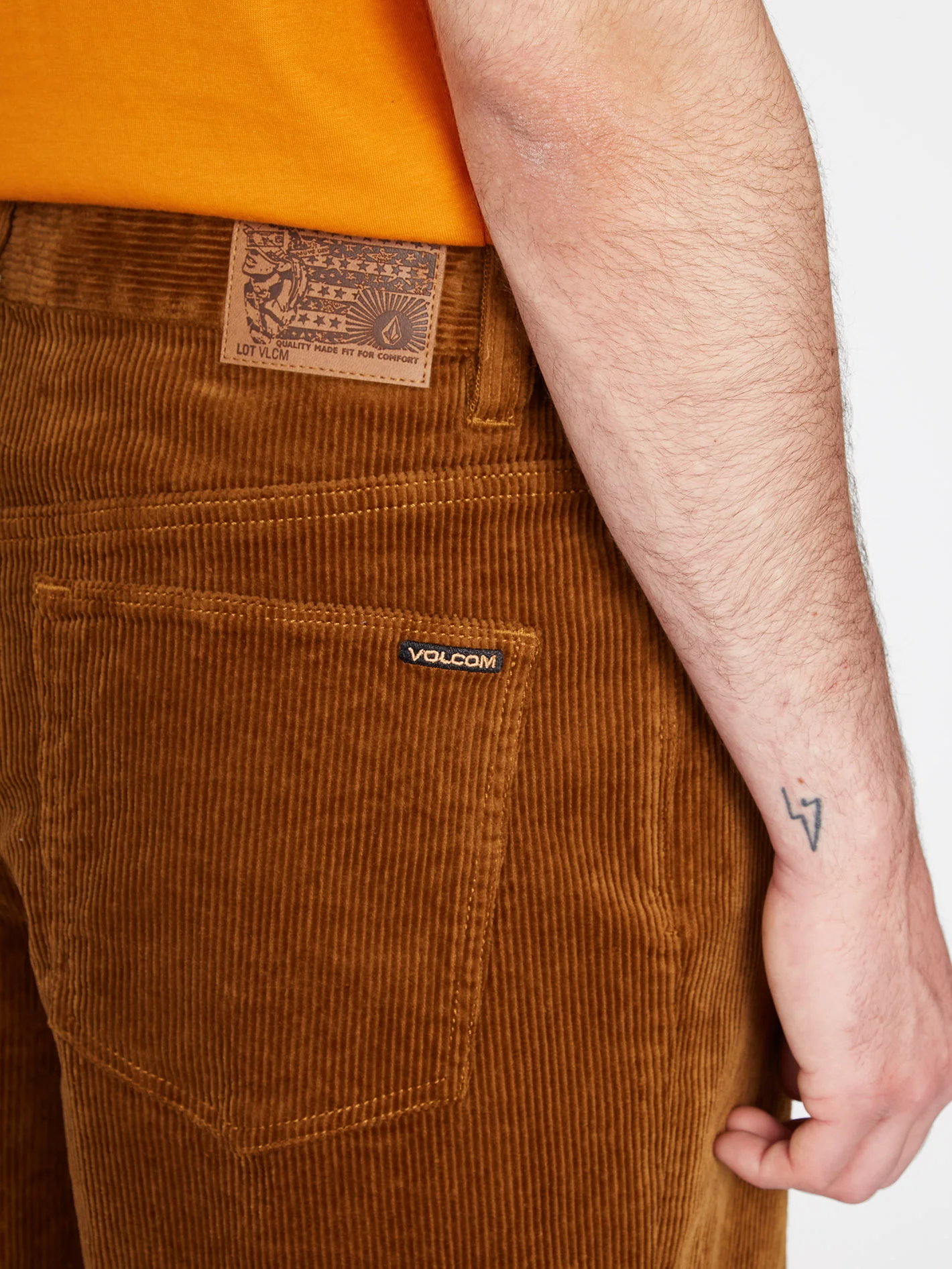 Lurking About Corduroy Trousers - RUBBER - Image 14