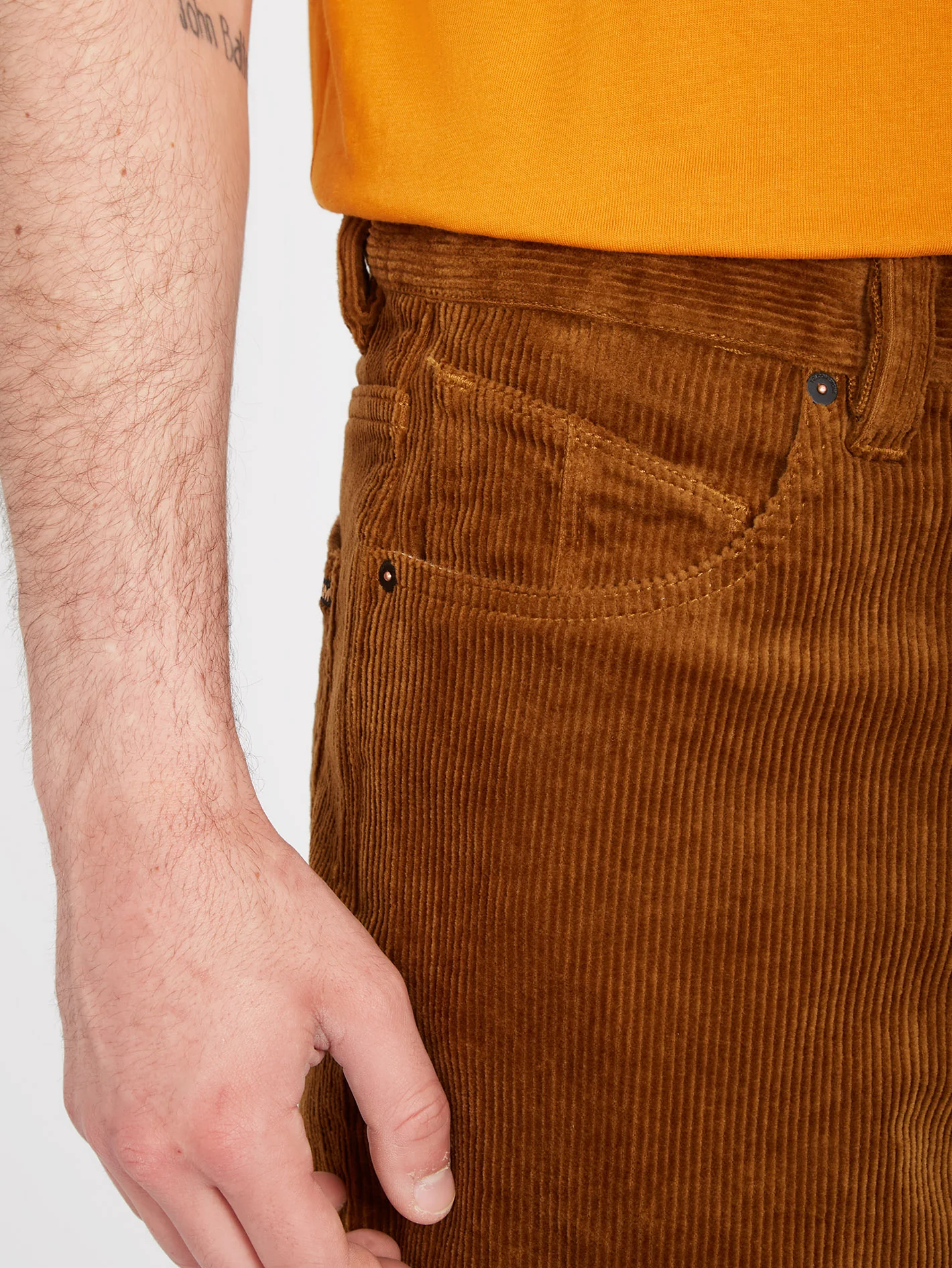 Lurking About Corduroy Trousers - RUBBER - Image 15