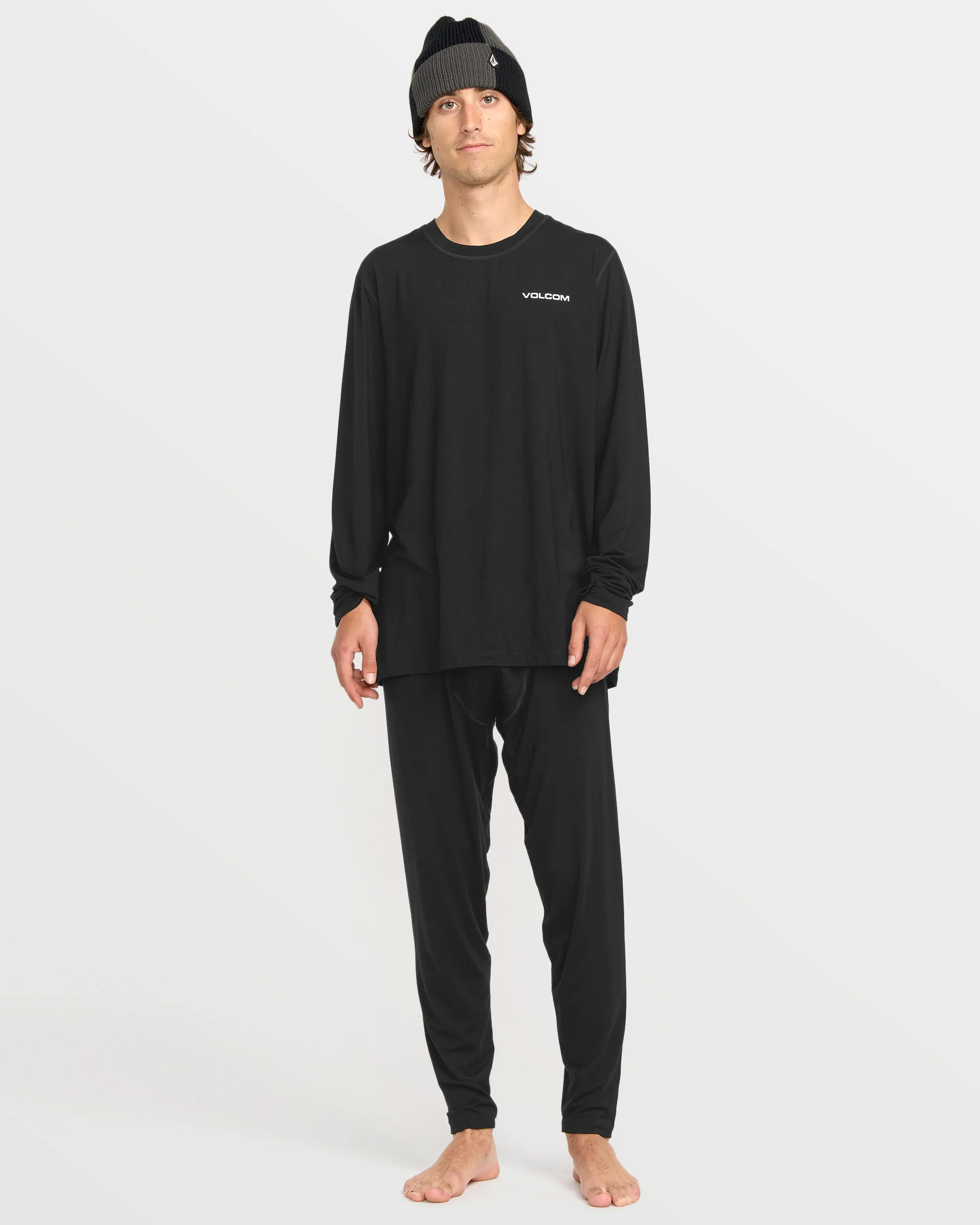 M Merino Blend Base Layer Top - Black - Image 4