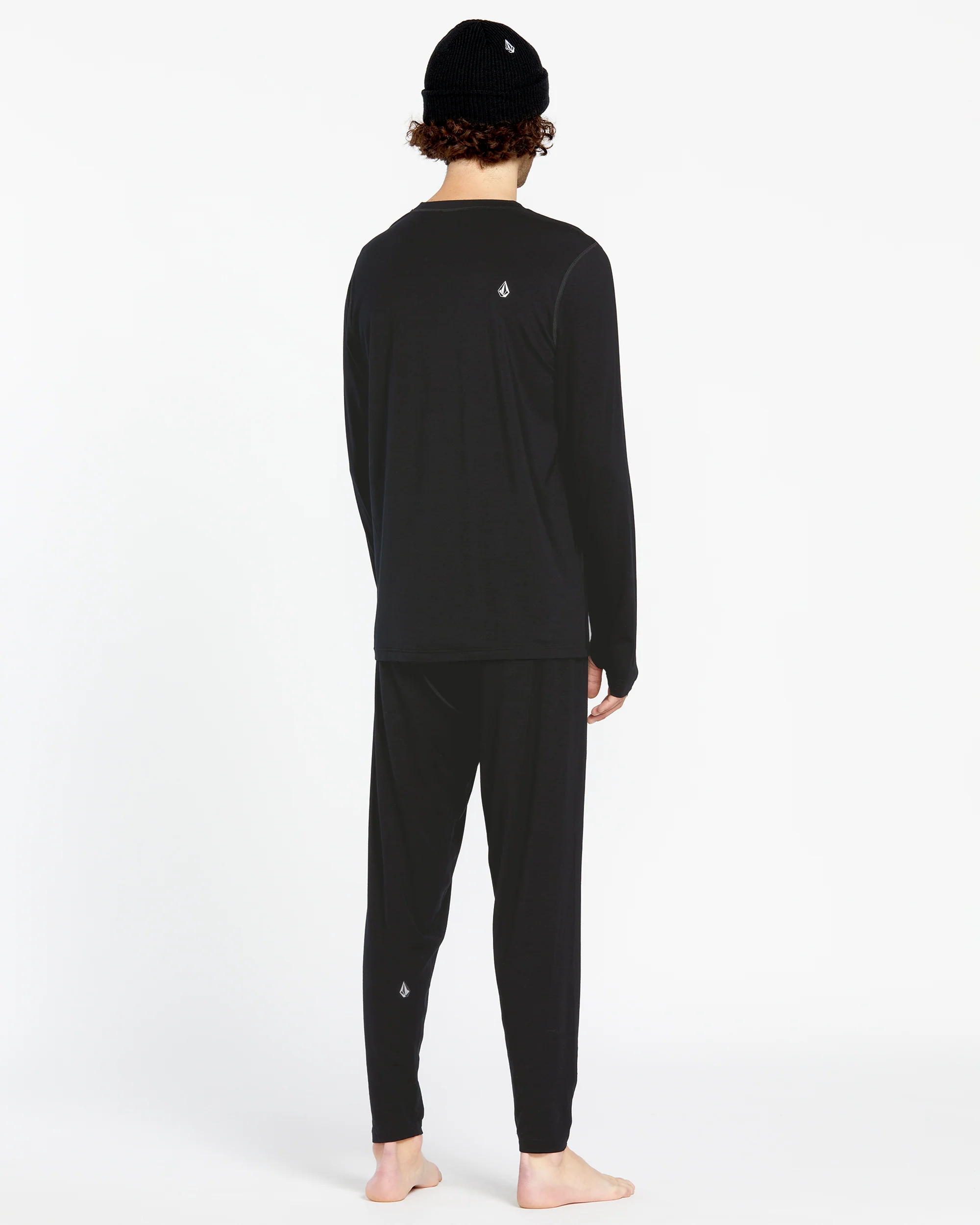 M Merino Blend Base Layer Trousers - Black - Image 5