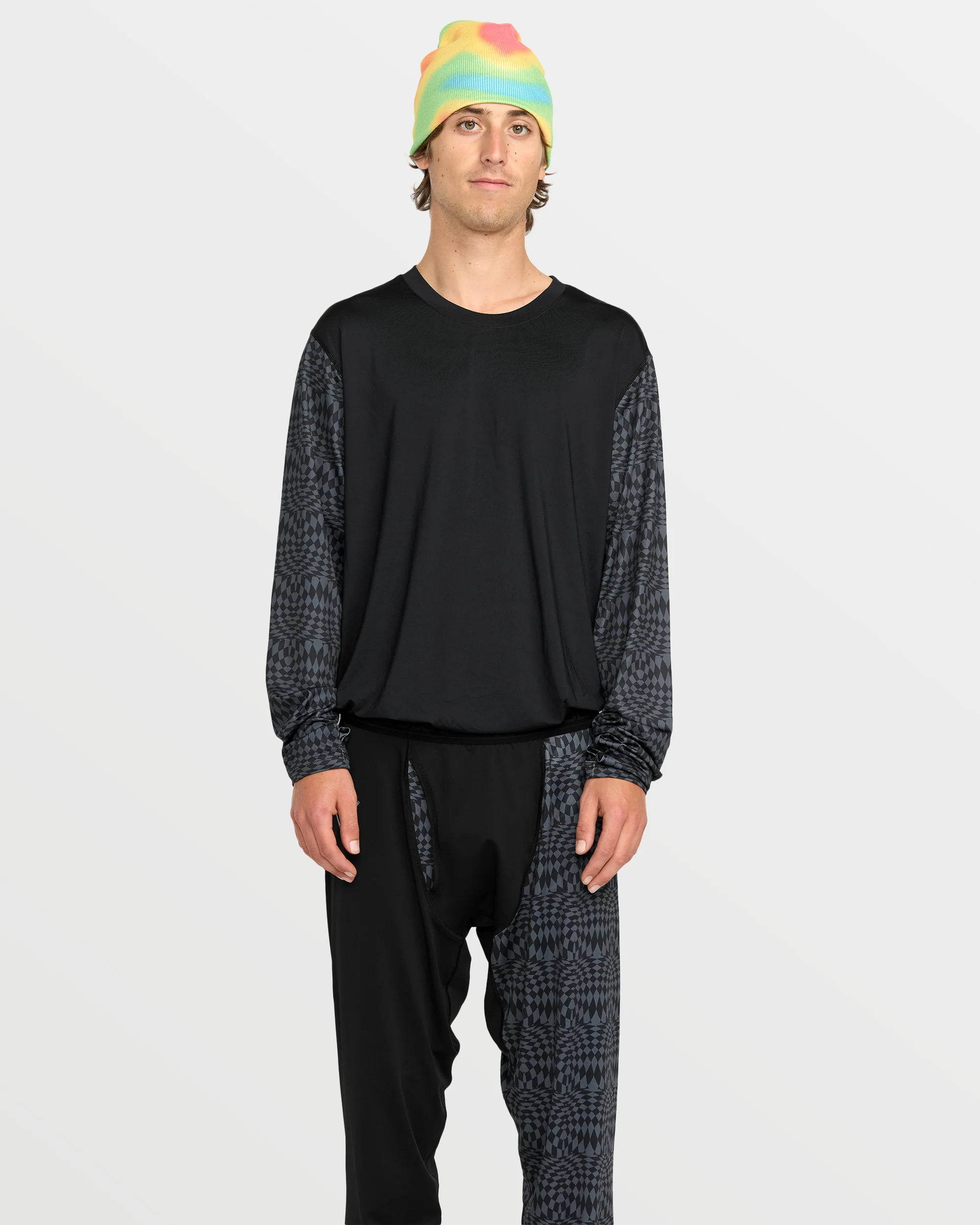 M V-Science Base Layer Top - Black/Charcoal - Image 6
