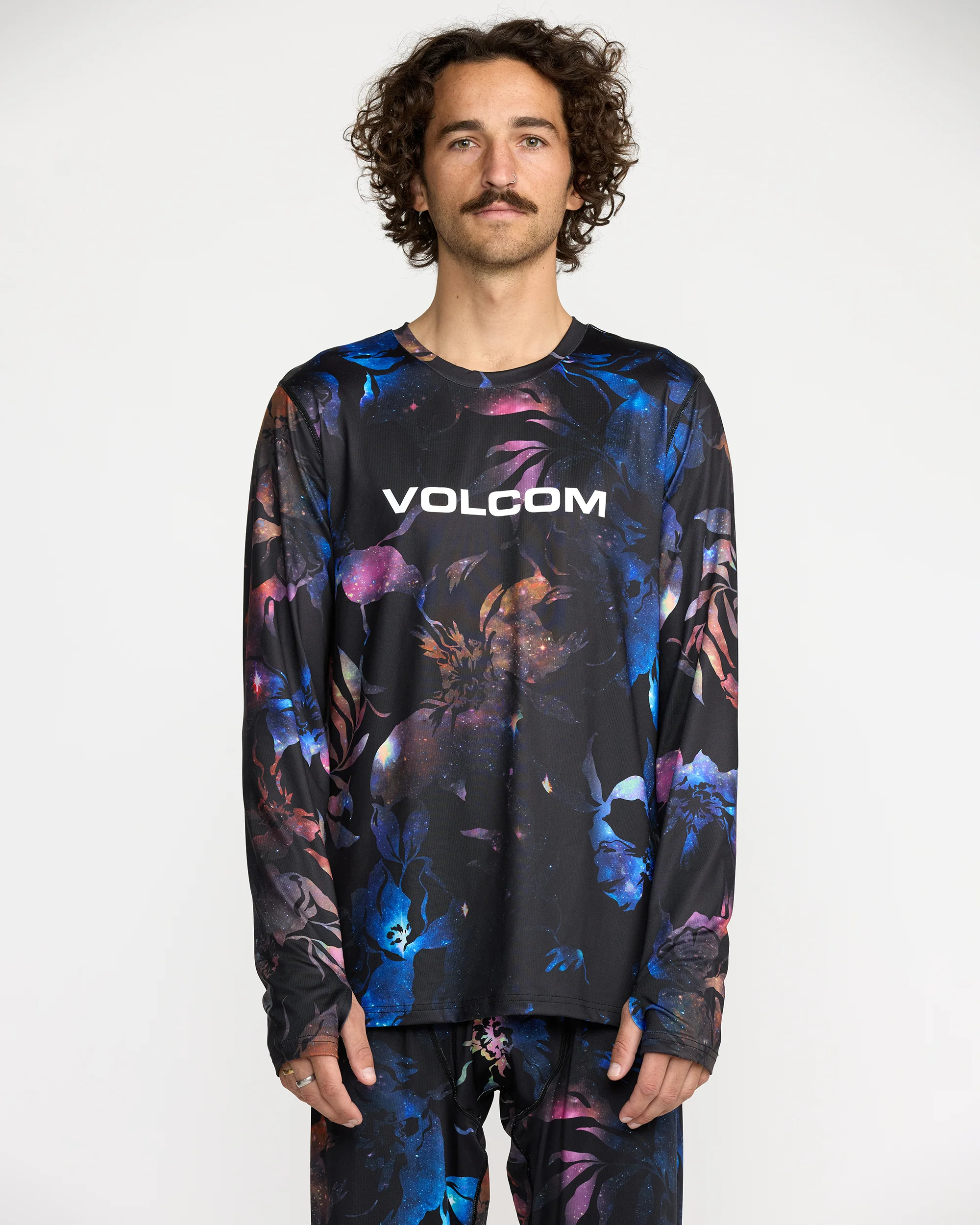 M V-Science Base Layer Top - Space Aloha