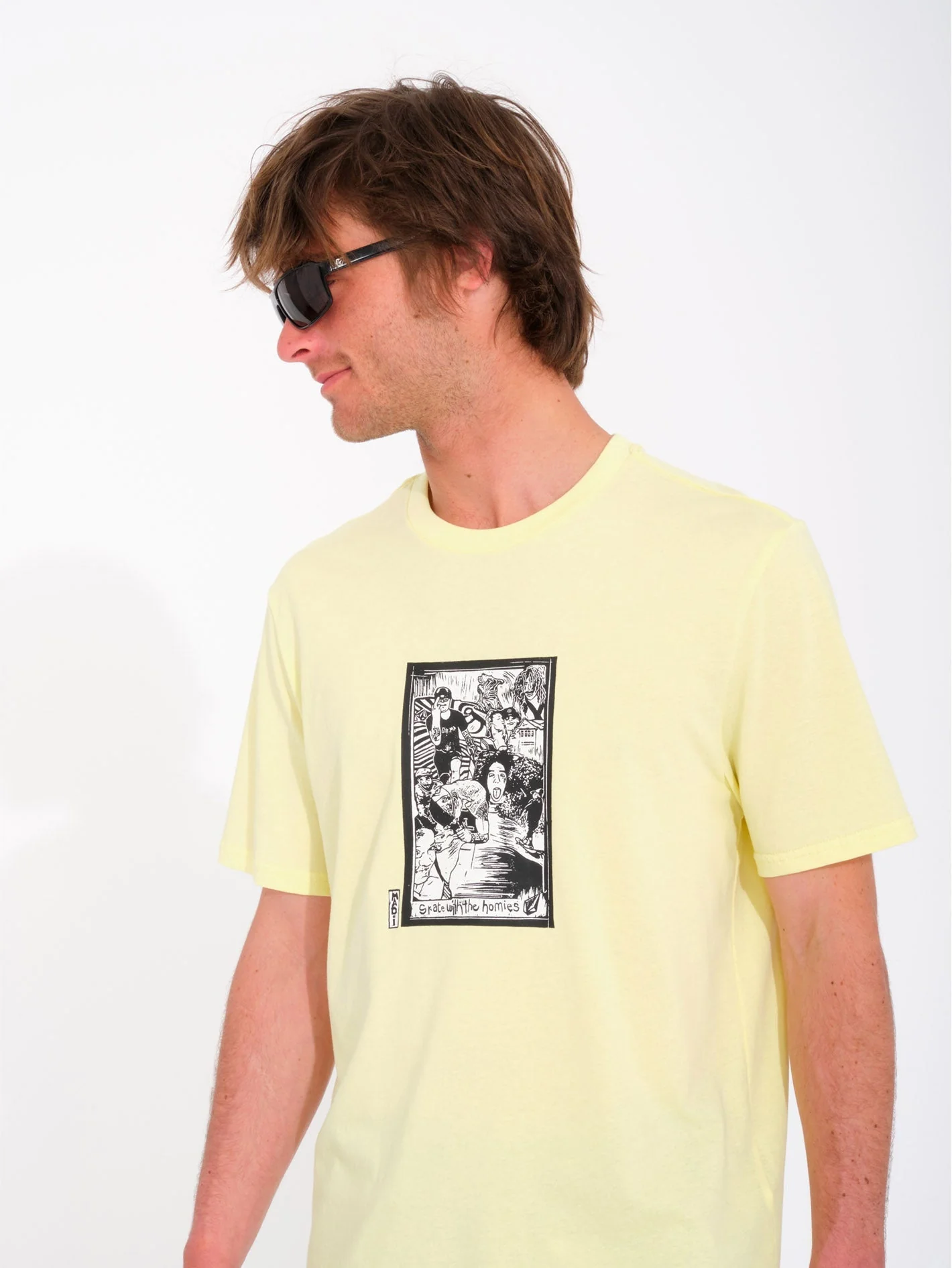 Maditi T-shirt - AURA YELLOW - Image 4