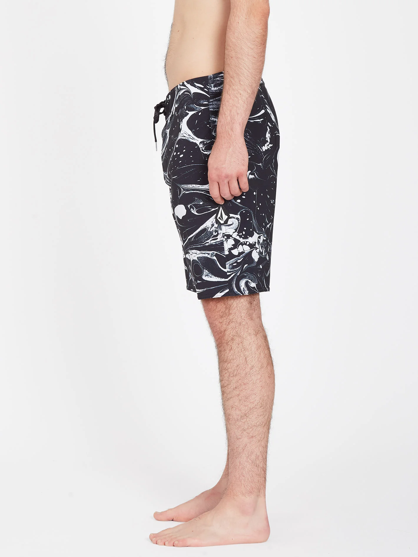 Marble Mod 19" Boardshort - BLACK - Image 5