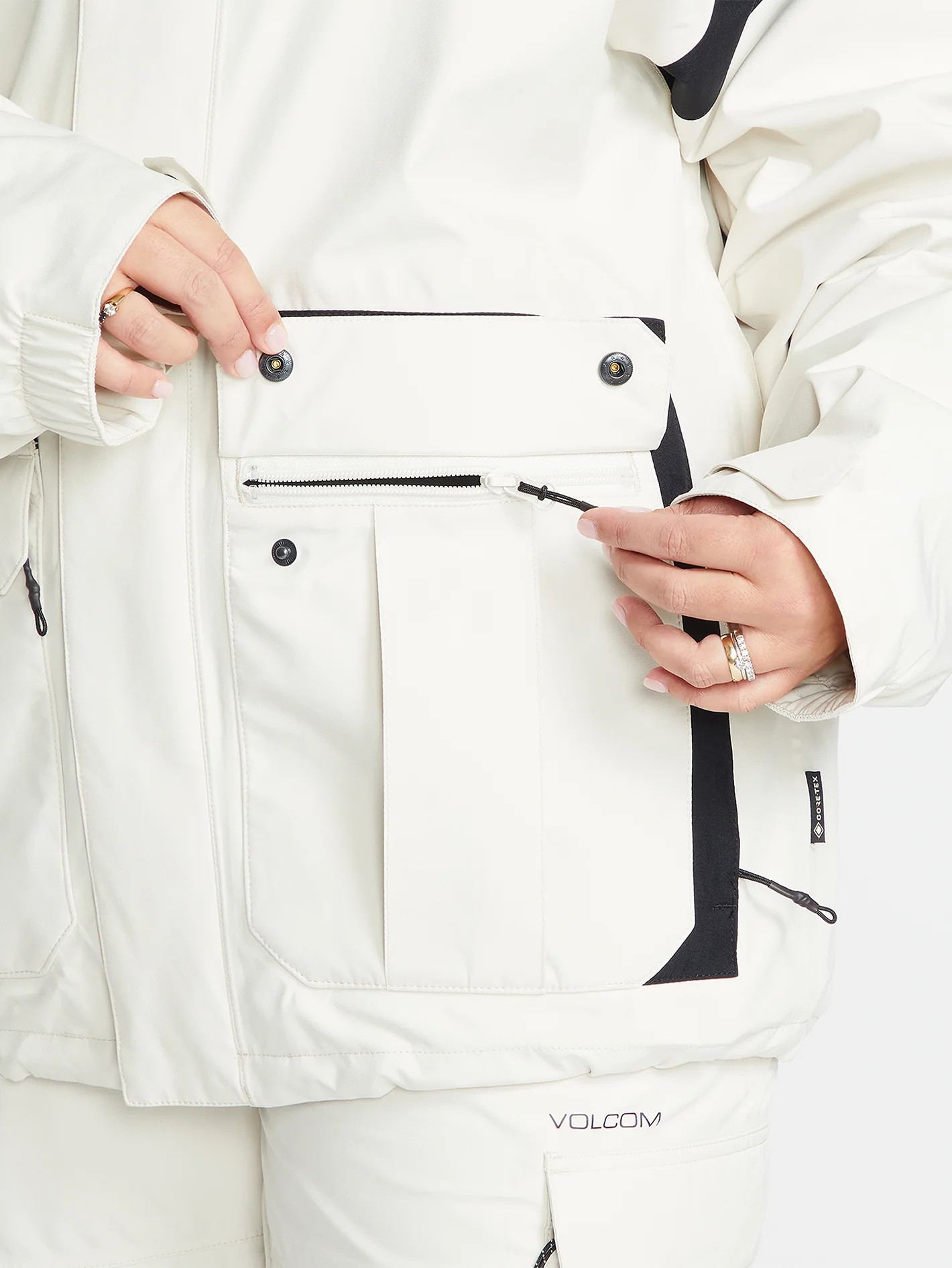 Melancon Gore-Tex Jacket - Off White (Unisex) - Image 14