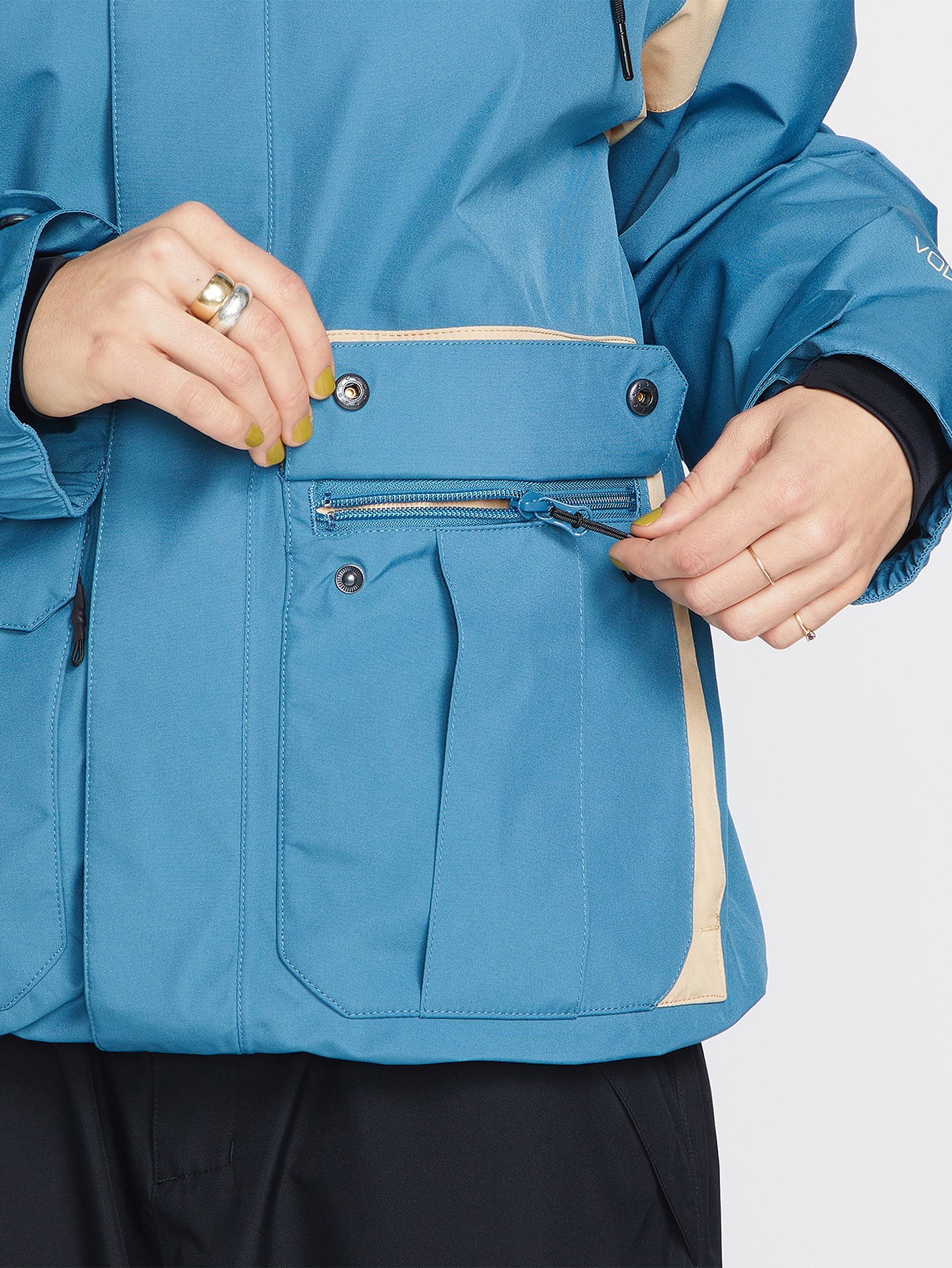 Melancon Gore-Tex Jacket - Petrol Blue (Unisex) - Image 11