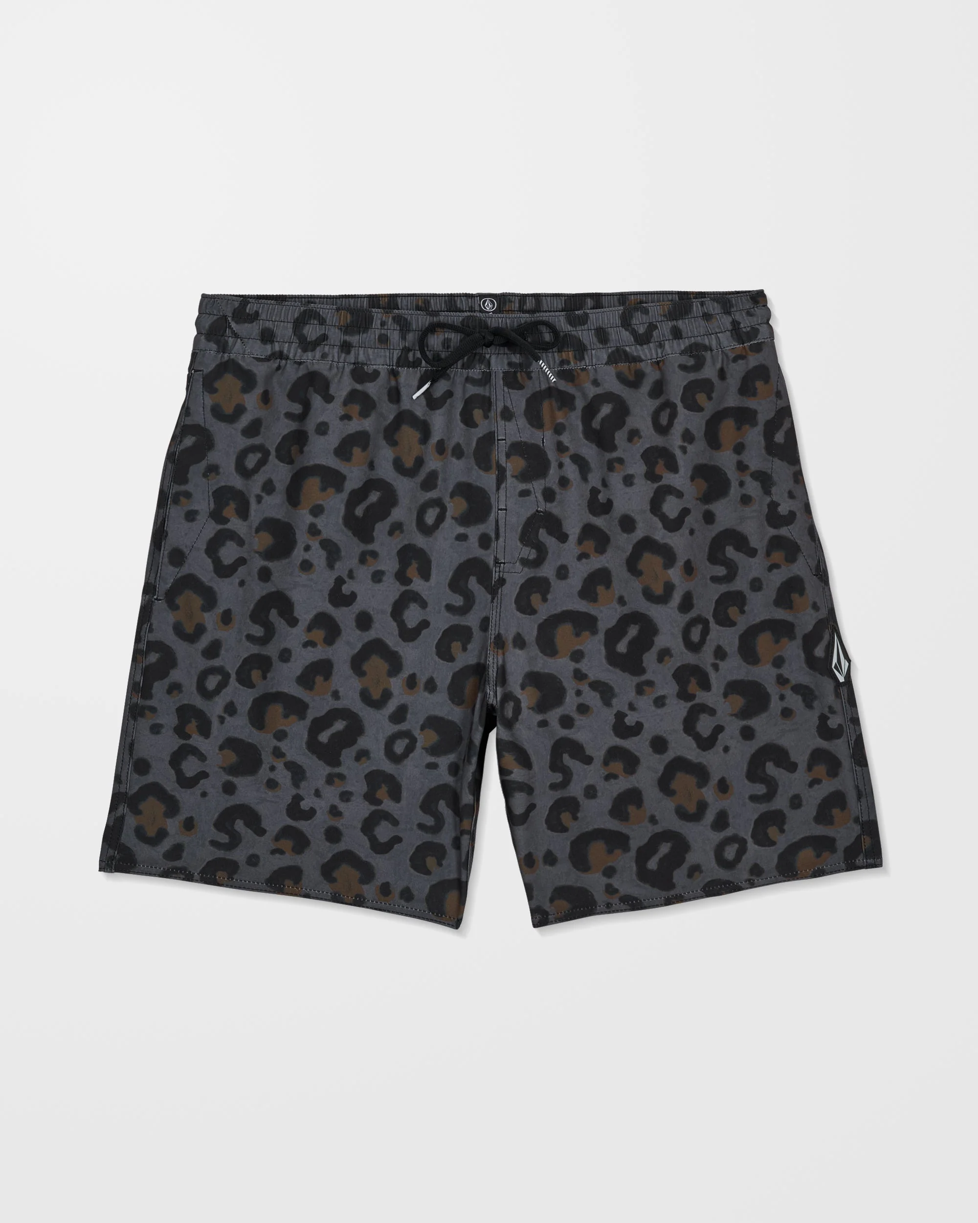 Melange Trunk 17" Boardshort - Asphalt Black - Image 8