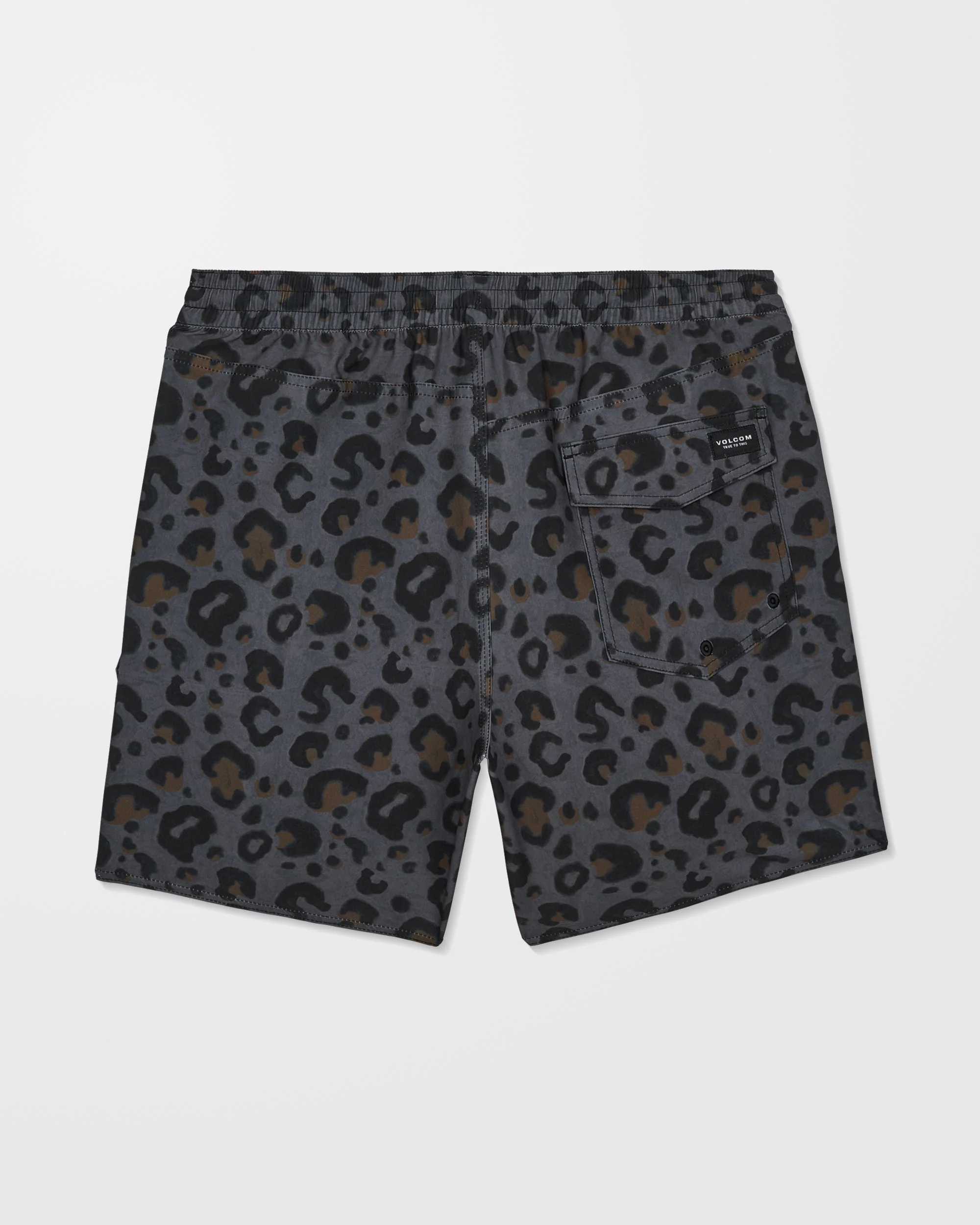 Melange Trunk 17" Boardshort - Asphalt Black - Image 9