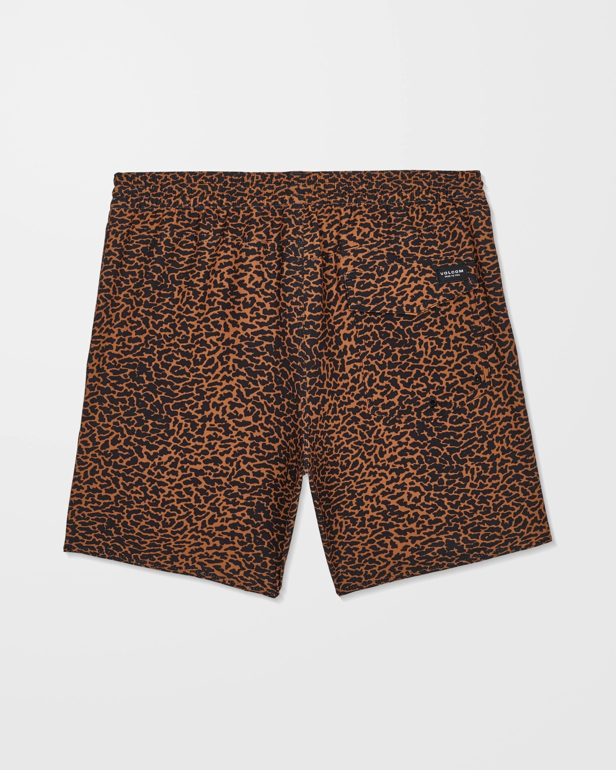 Melange Trunk 17" Boardshort - Brown Horn - Image 10