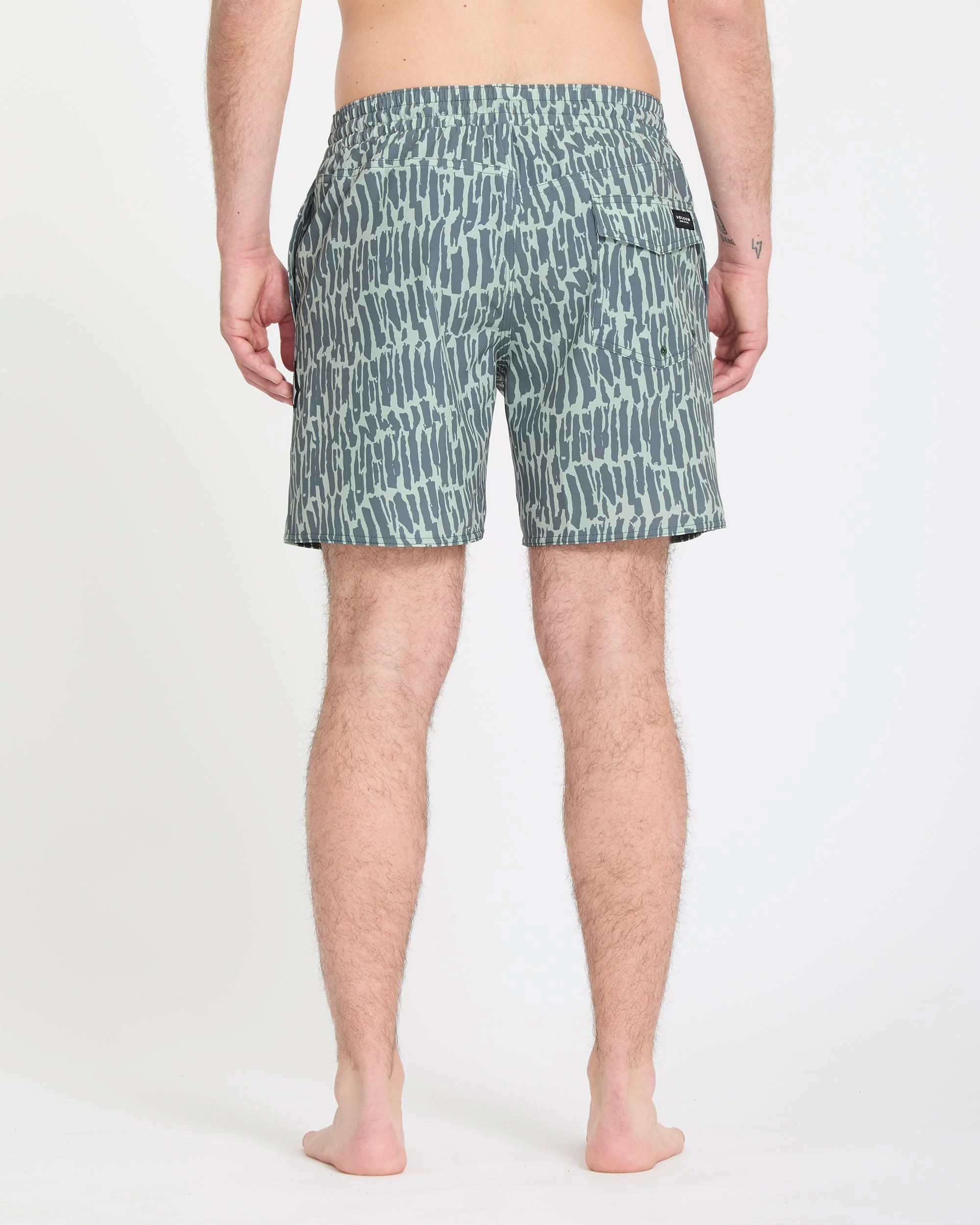 Melange Trunk 17" Boardshort - Tradewinds - Image 2