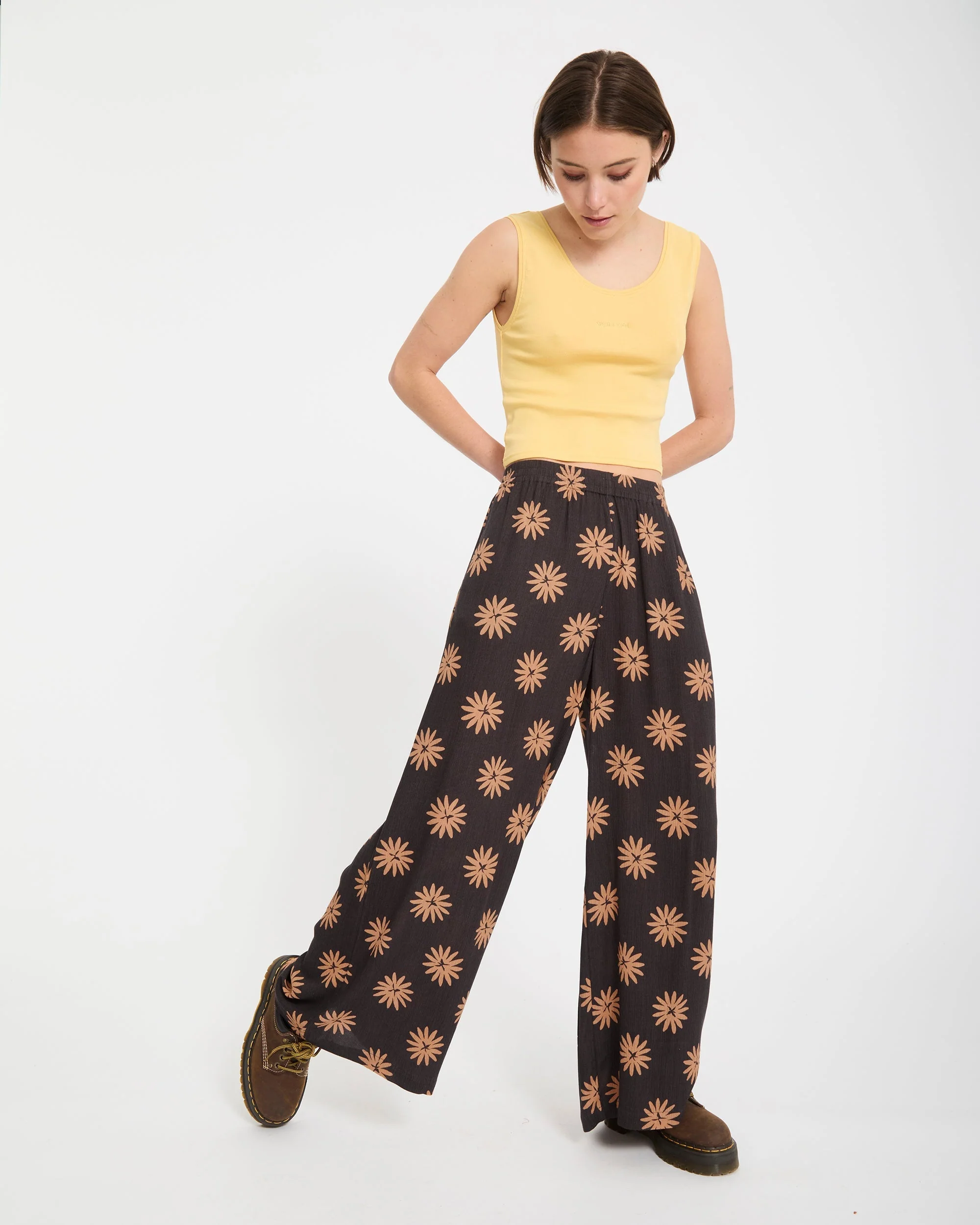 Midnite Ramble Trousers - Vintage Black - Image 11