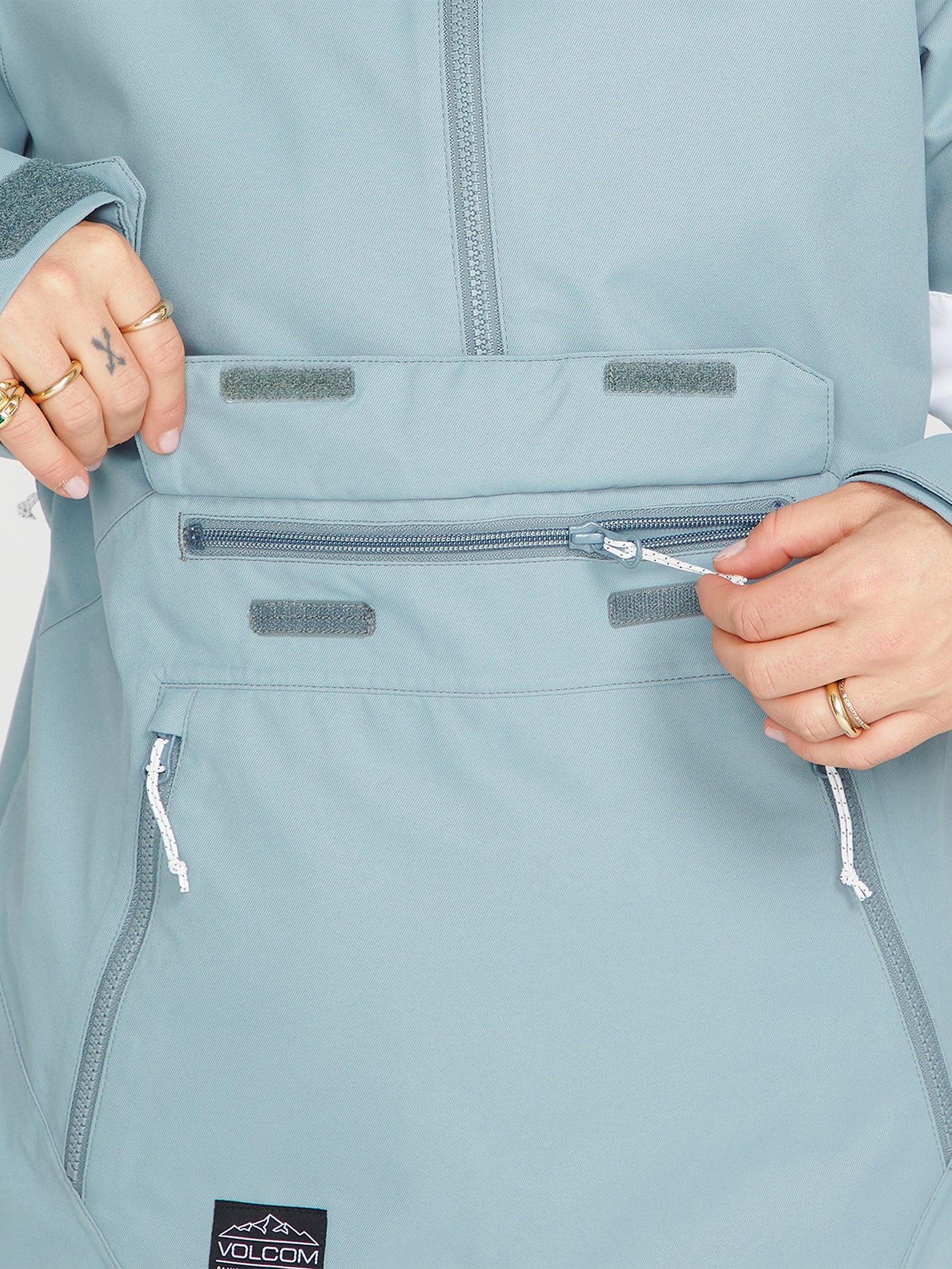 Mirror Pullover Jacket - Green Ash - Image 10