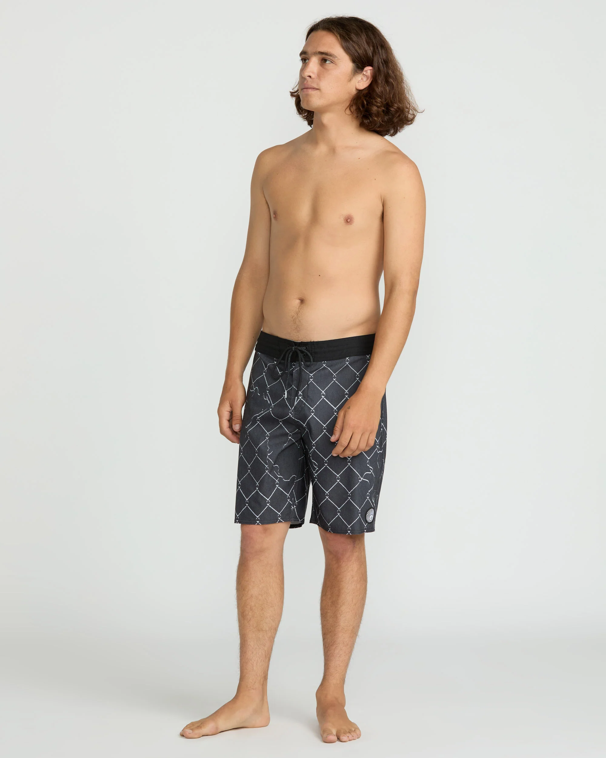 Misdormeaner Stoney 19" Boardshort - Black - Image 4