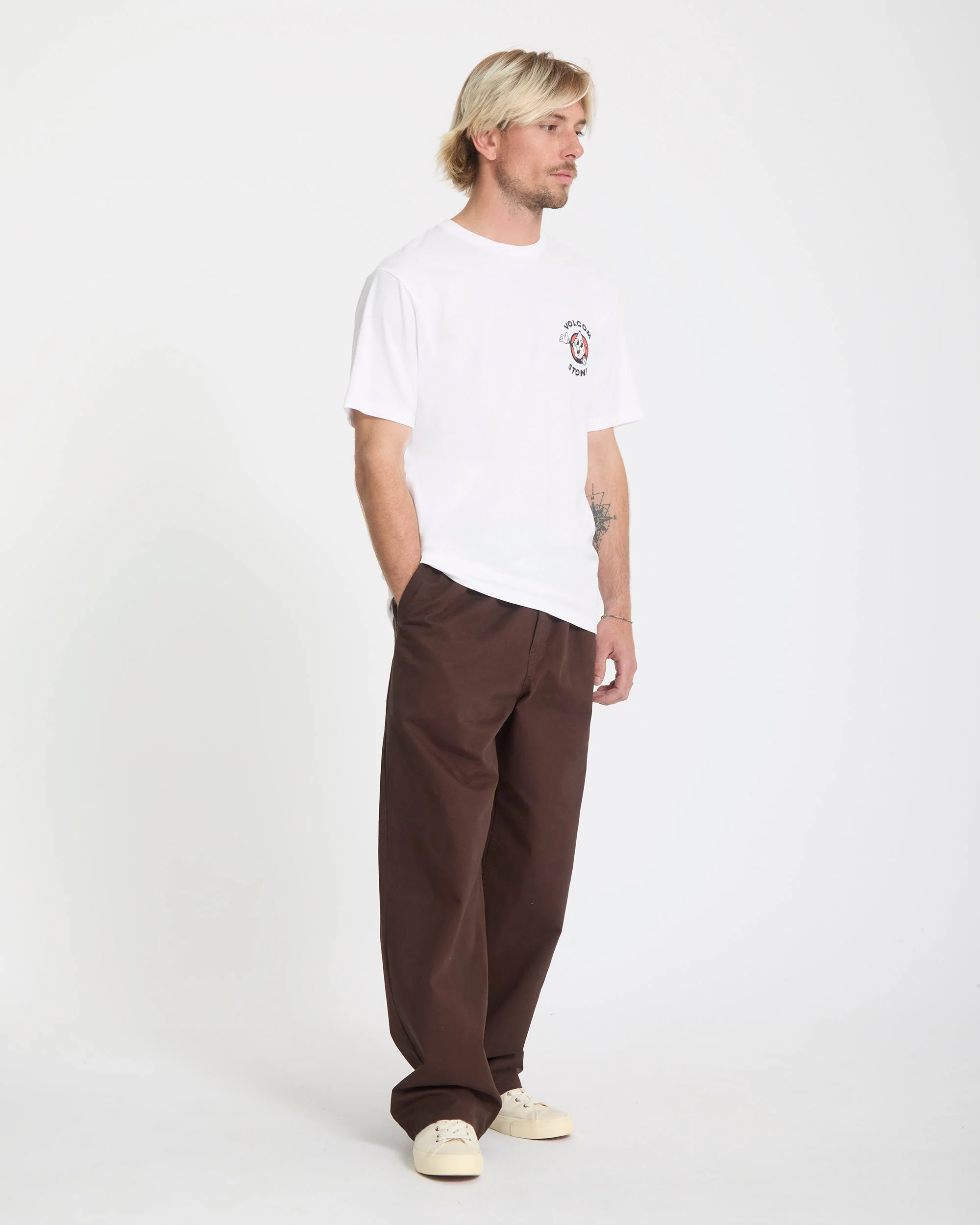 Miste Stone T-Shirt - White - Image 6