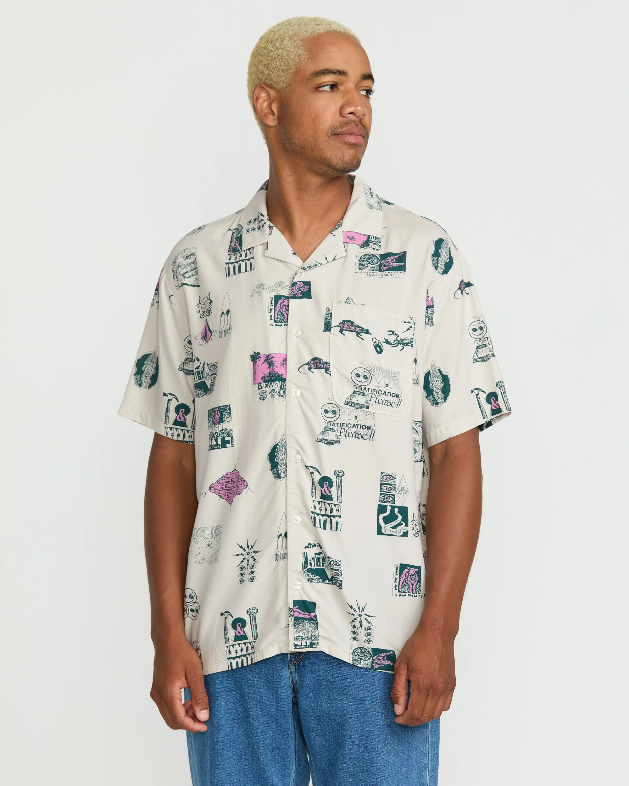 Mistostone Shirt - Stone