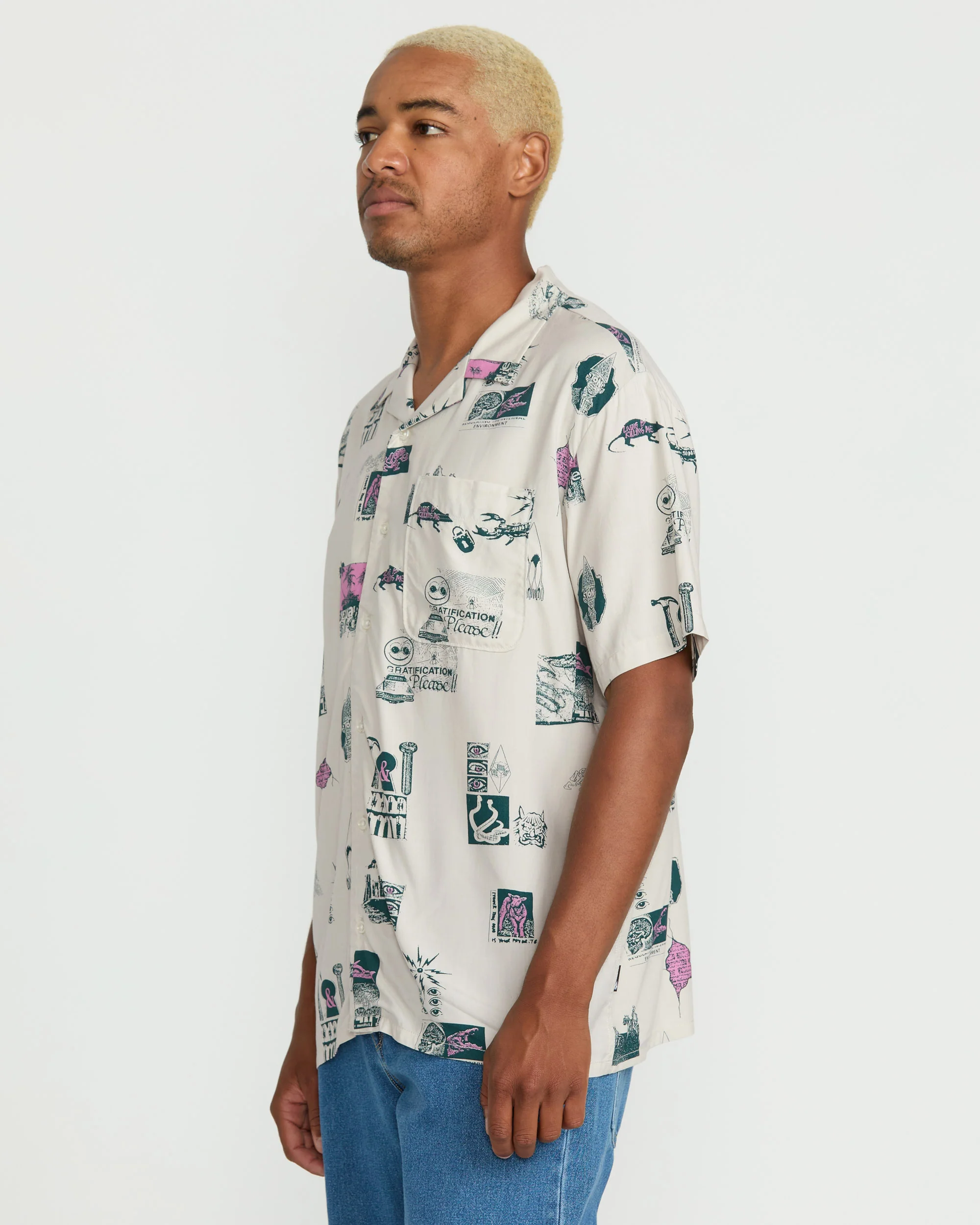 Mistostone Shirt - Stone - Image 5