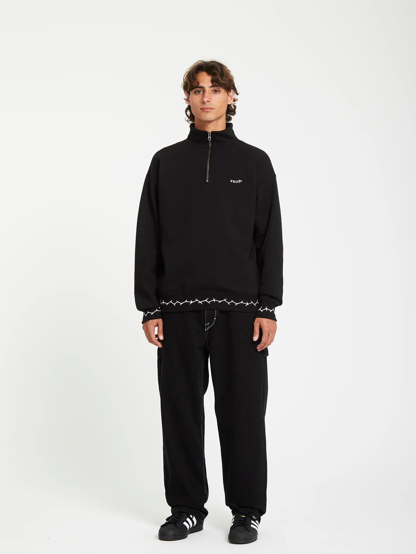Mocklov Sweatshirt - Black - Image 2