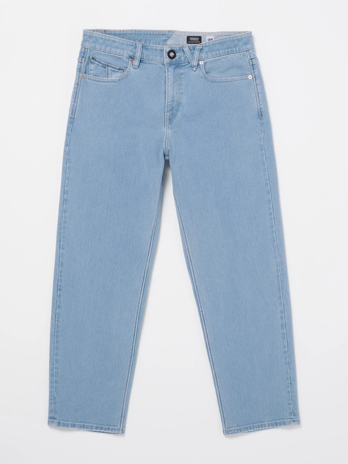 Modown Tapered Jeans - LIGHT VINTAGE INDIGO - Image 5