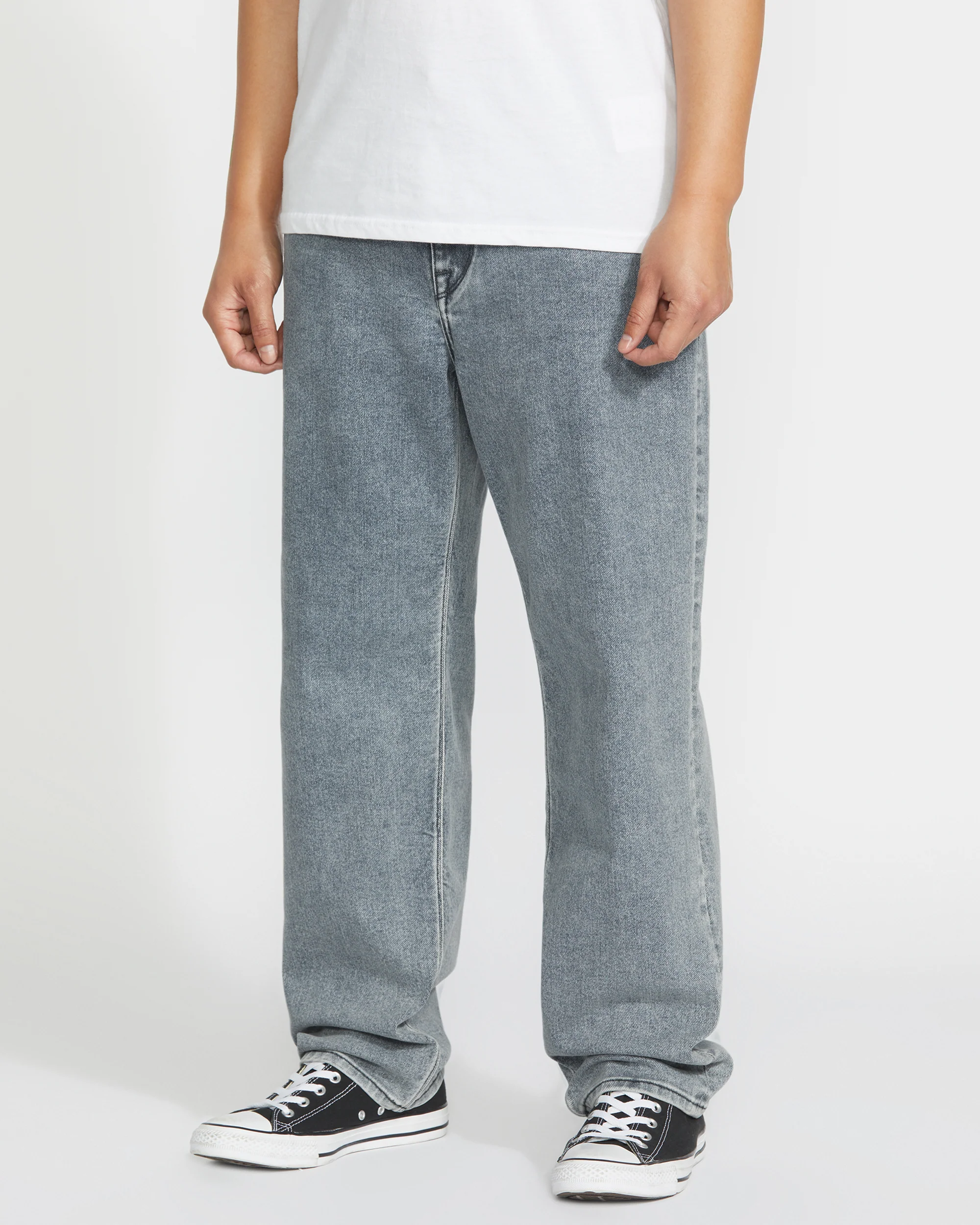 Modown Tapered Jeans - ASH BLUE - Image 3