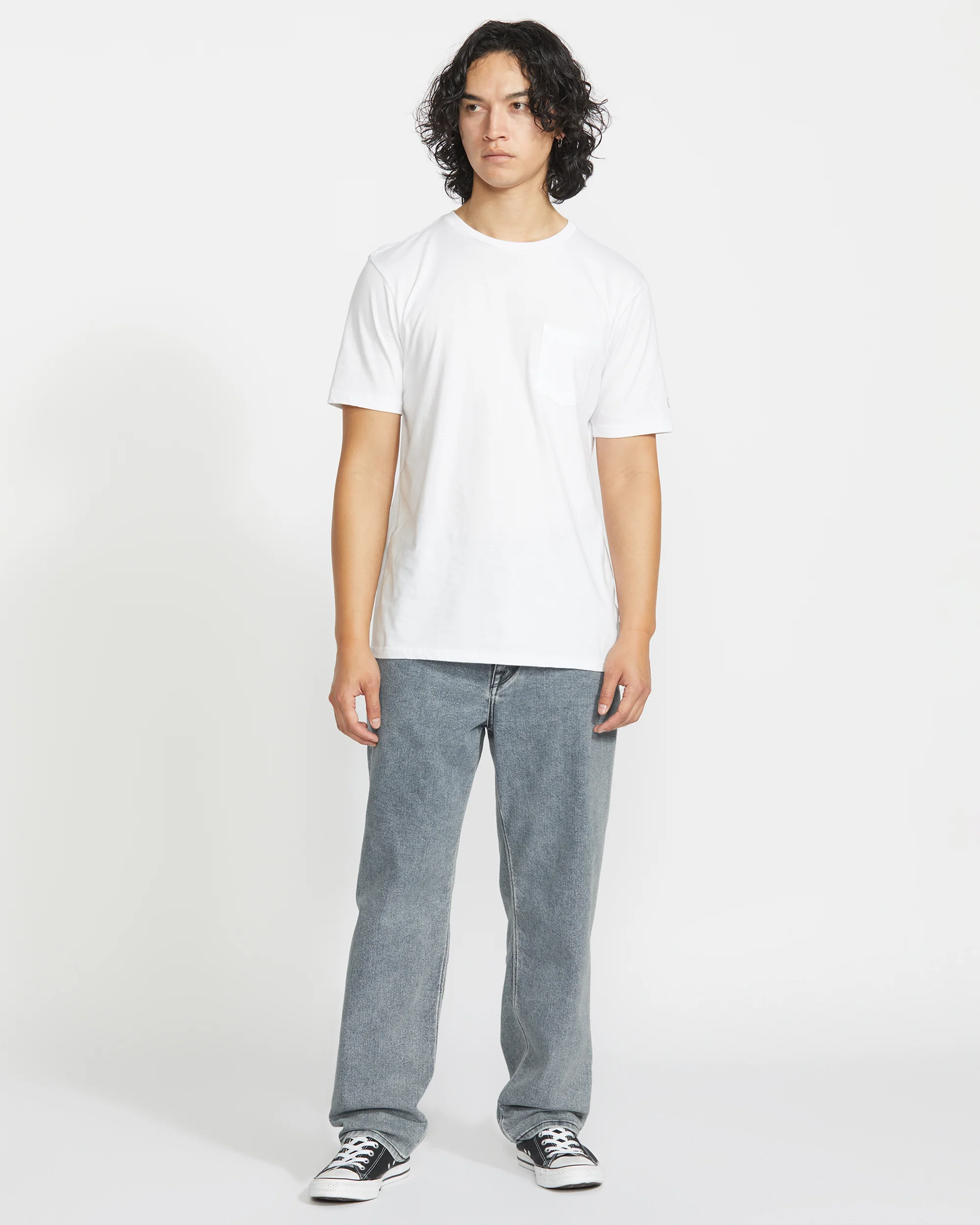 Modown Tapered Jeans - ASH BLUE - Image 6