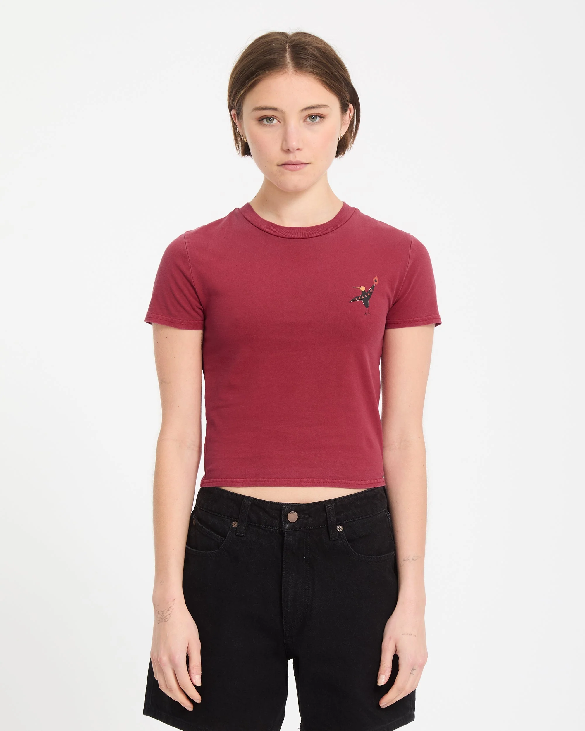 Moove On T-Shirt - Deep Red - Image 3