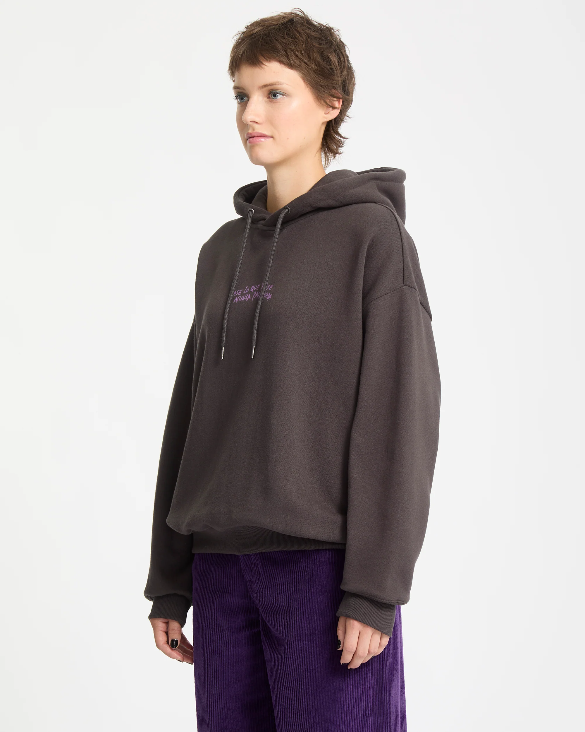 Moove On Hoodie - Vintage Black - Image 10