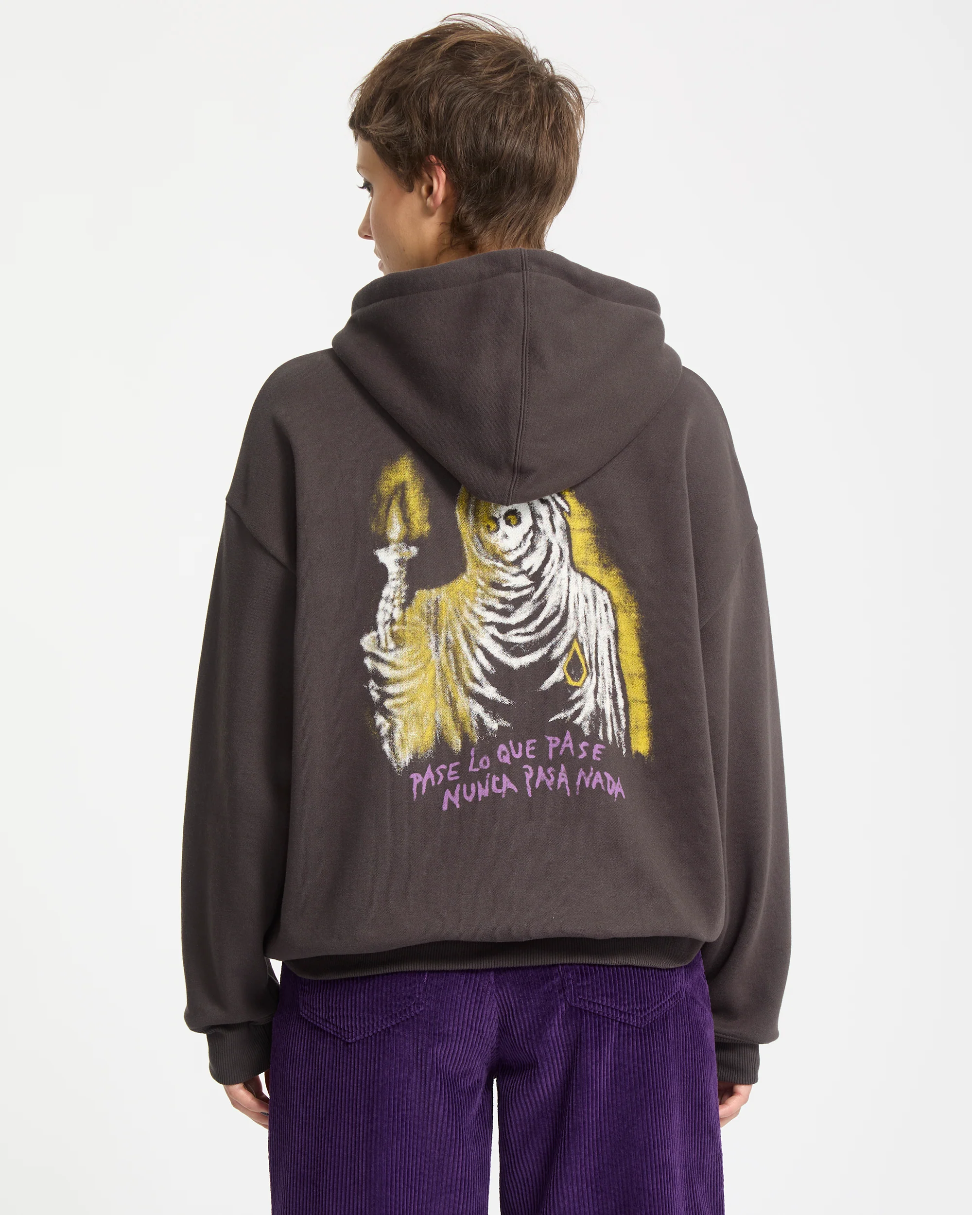 Moove On Hoodie - Vintage Black - Image 2