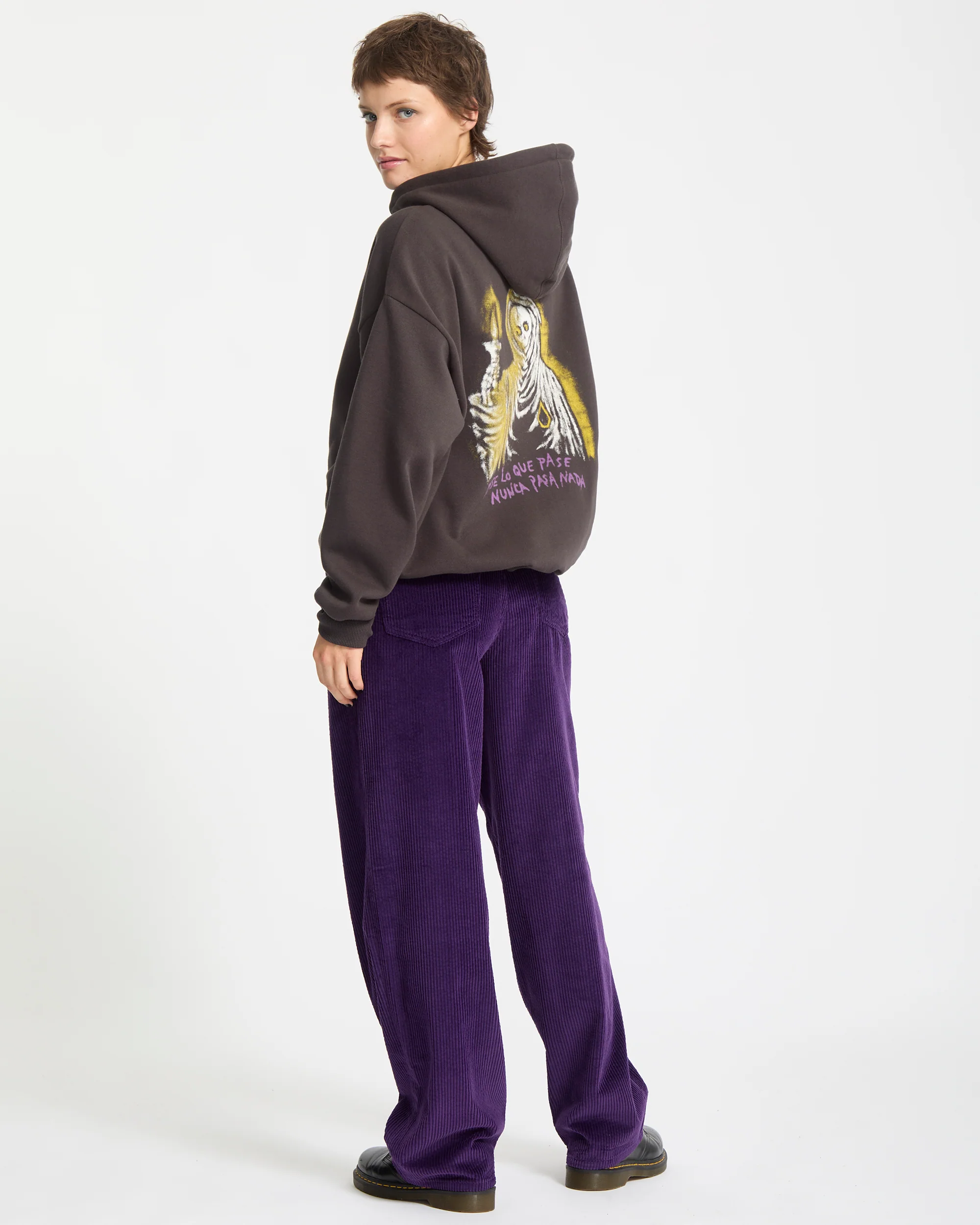 Moove On Hoodie - Vintage Black - Image 7