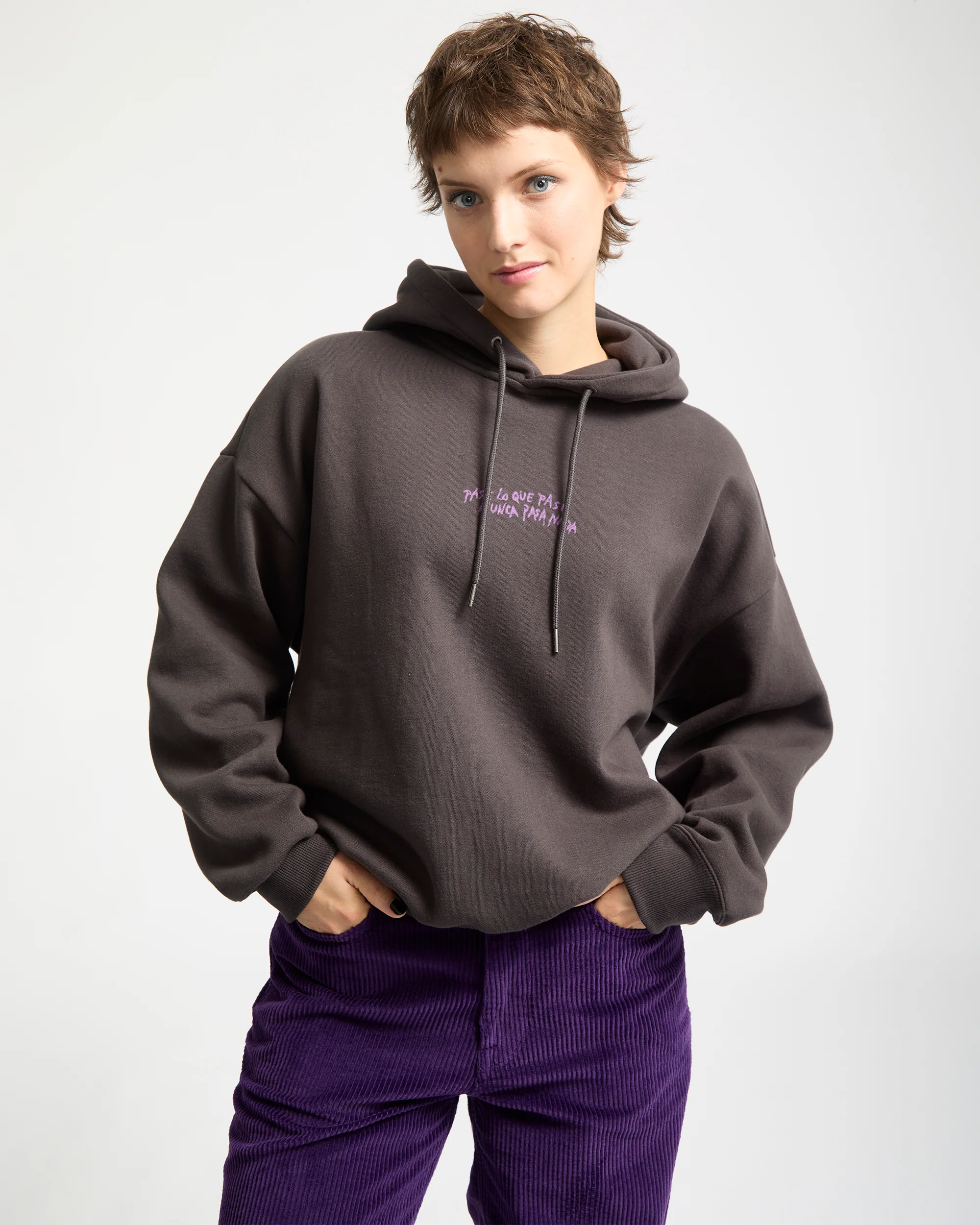 Moove On Hoodie - Vintage Black - Image 8