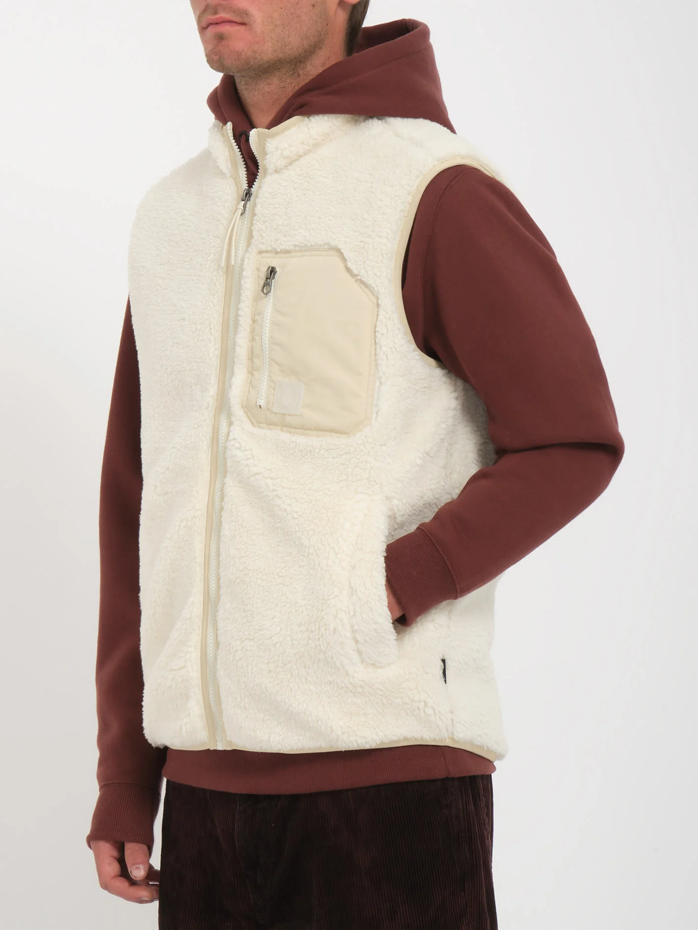 Muzzer Fuzzar Vest - DIRTY WHITE - Image 7