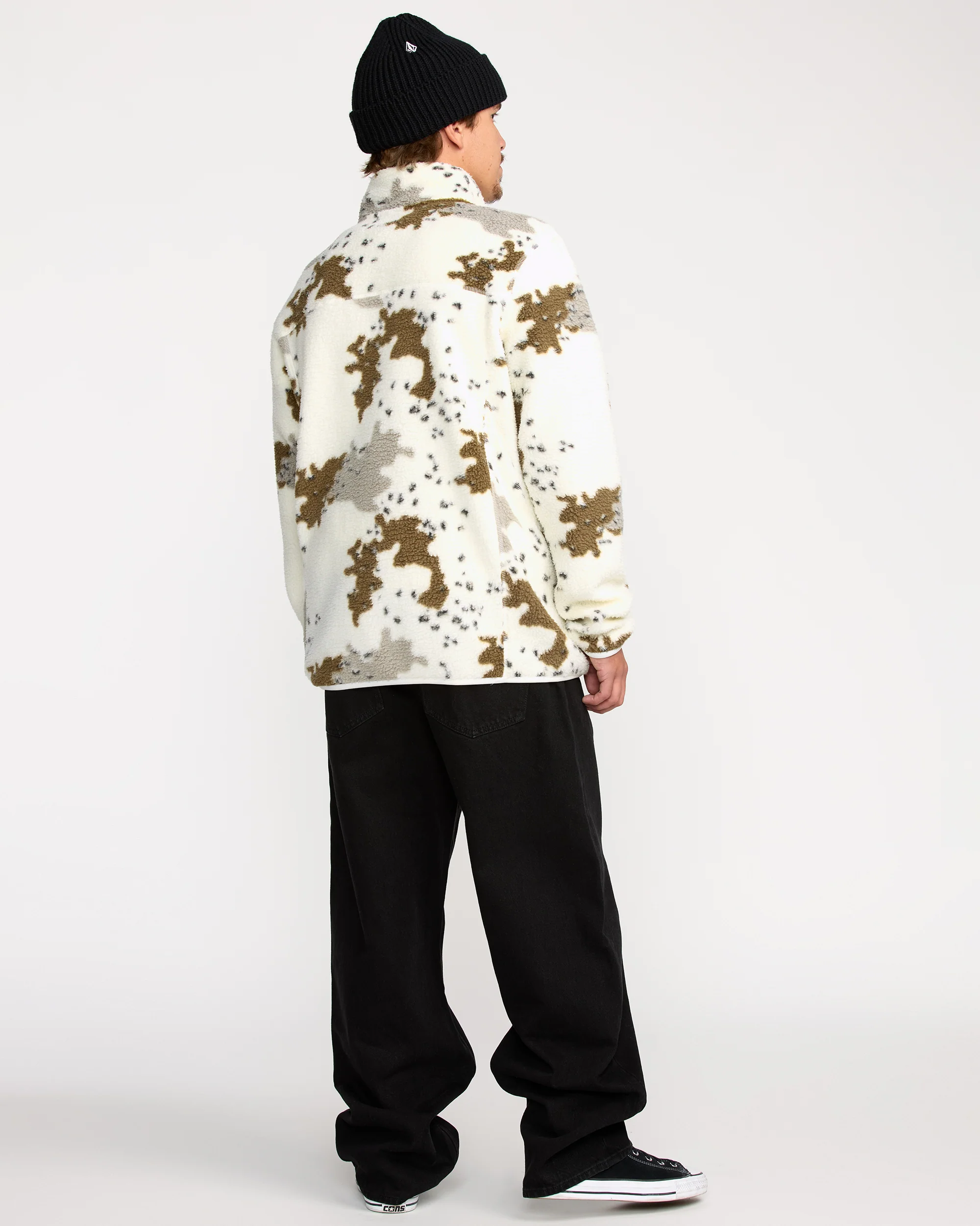 Nelson Sherpa Full Zip Jacket - White - Image 4
