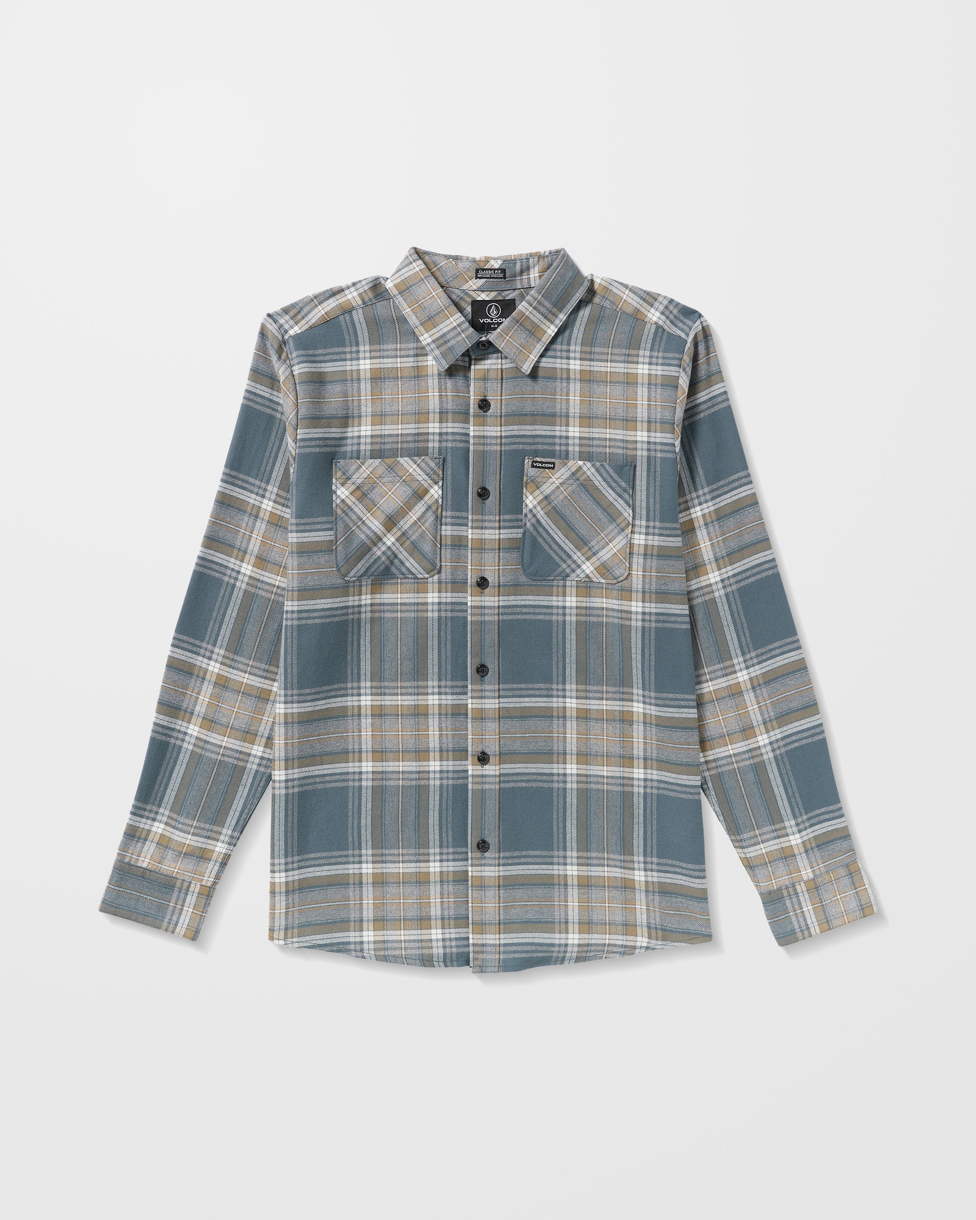Netastone Flannel Shirt - Dark Slate - Image 6
