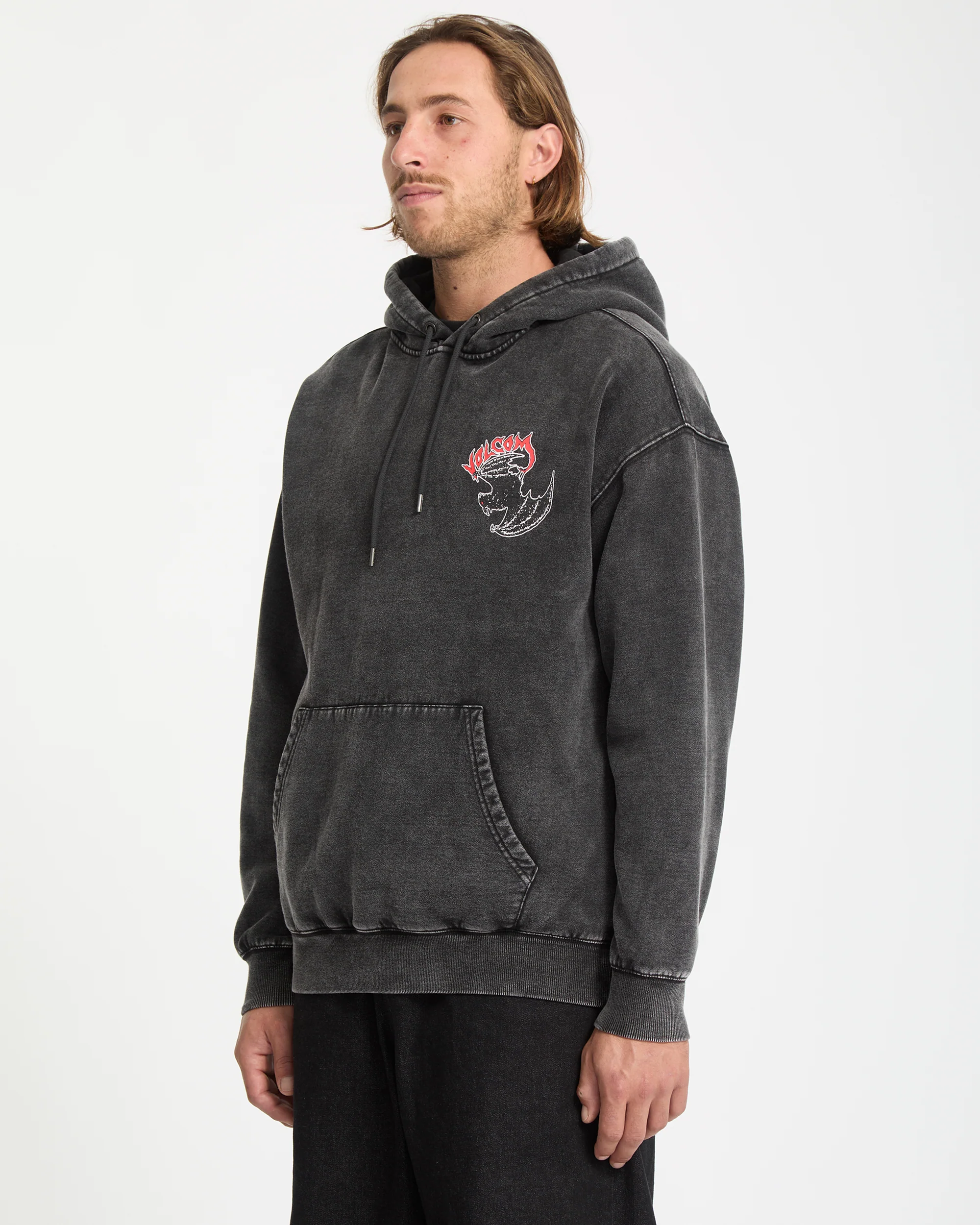 Nightwasher Hoodie - Light Acid Black - Image 7