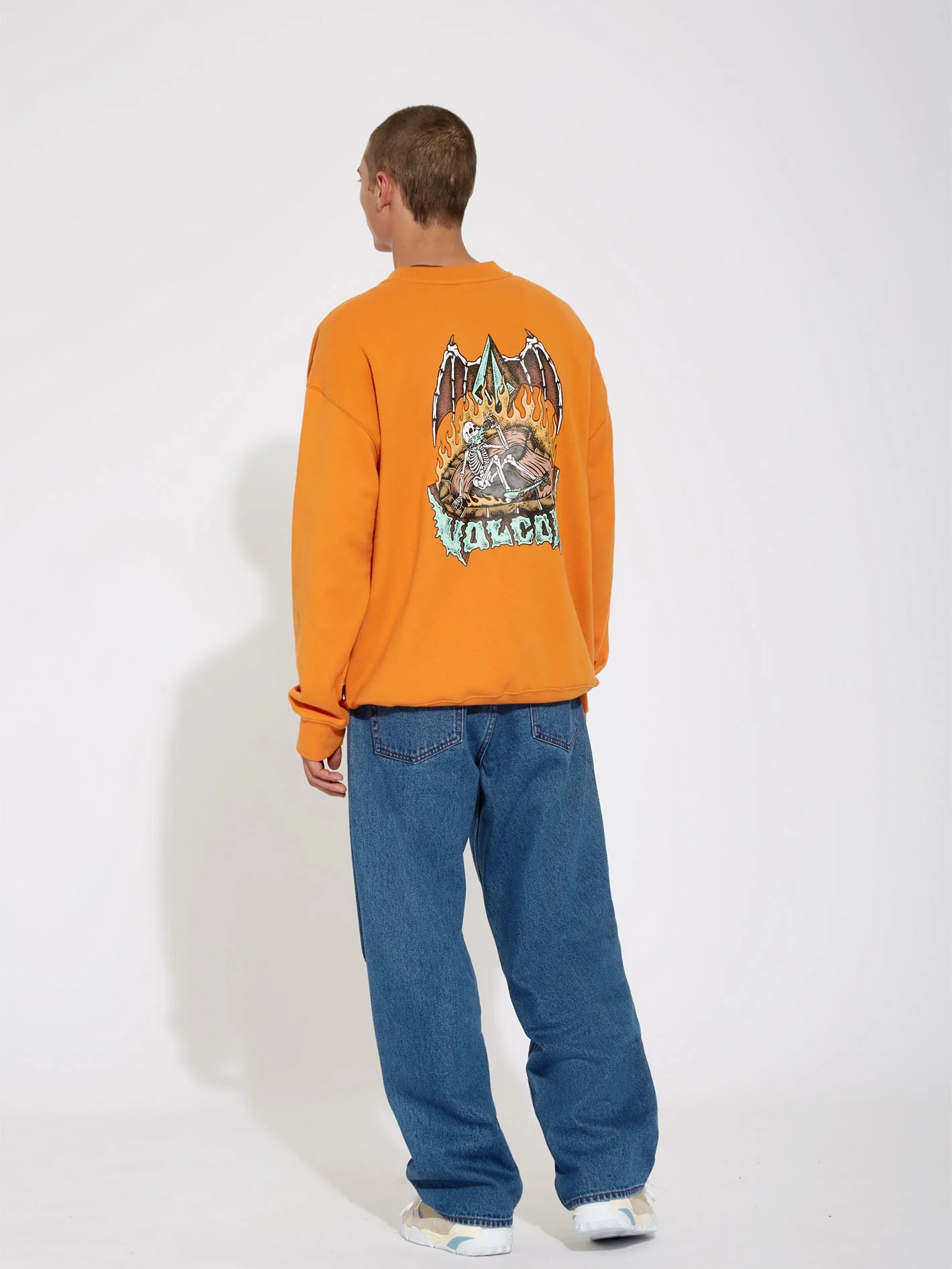 Nofing Sweatshirt - SAFFRON - Image 4